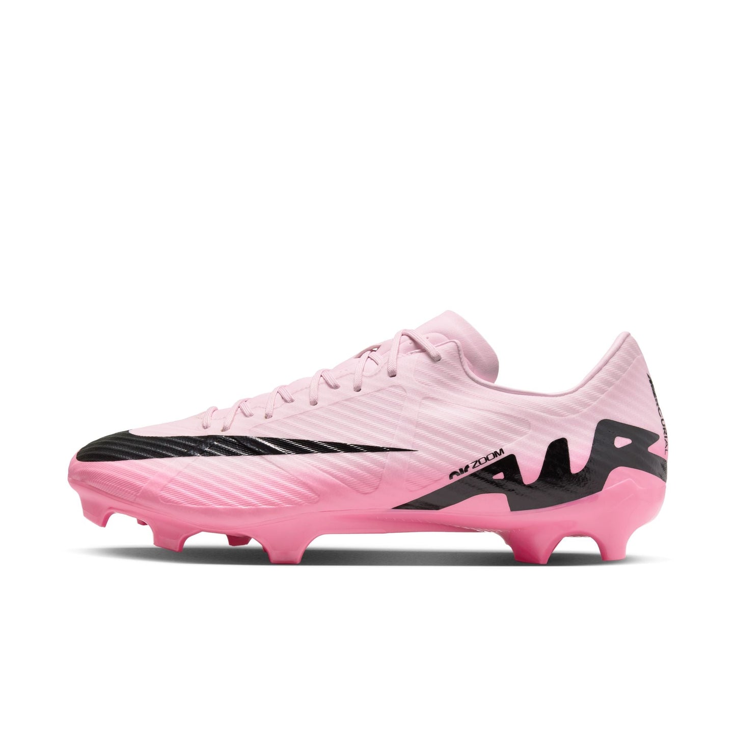 Nike Mercurial Vapor 15 Academy FG/MG Firm Ground Soccer Cleat - Pink Foam/Black