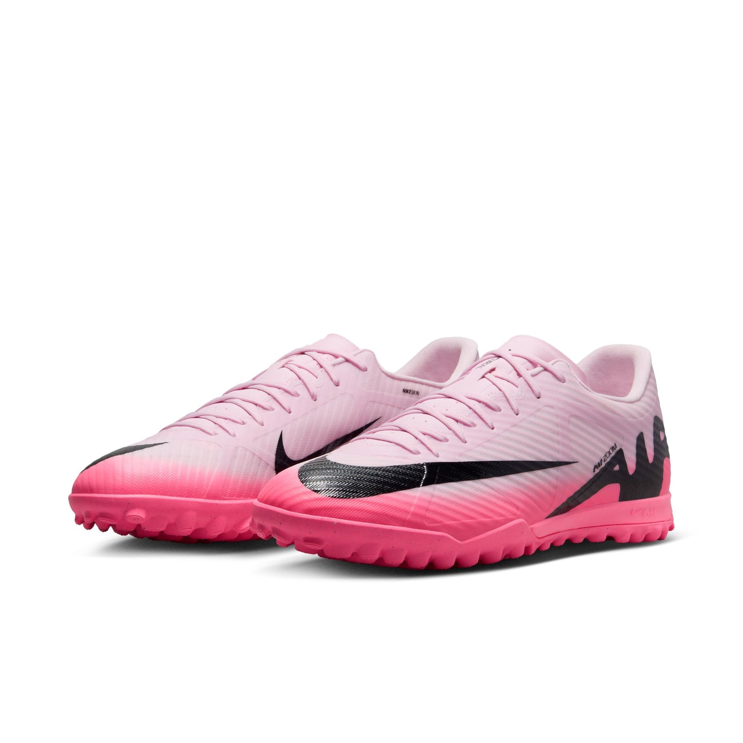 Nike Mercurial Vapor 15 Academy TF Turf Soccer Cleat - Pink Foam/Black