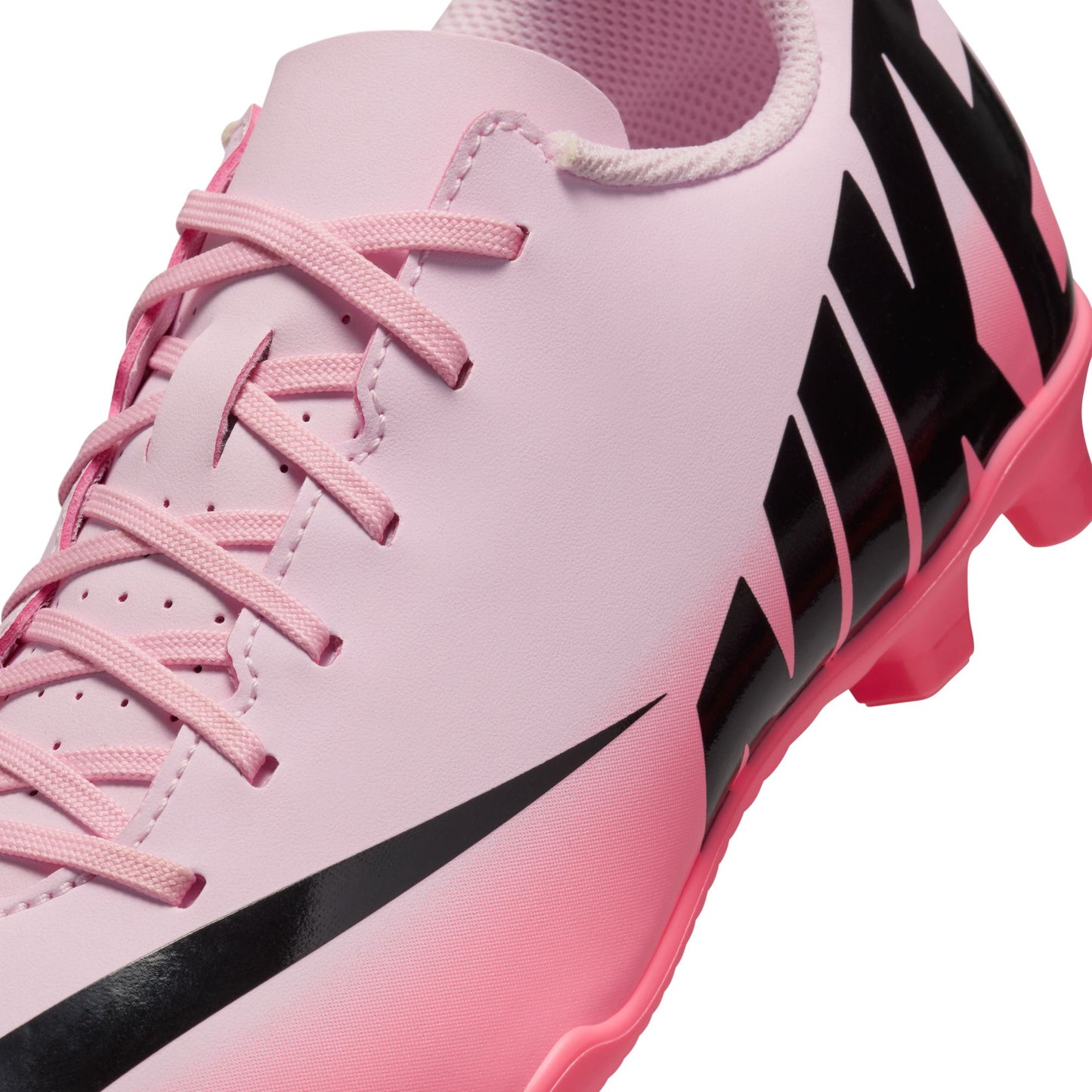 Nike Junior Mercurial Vapor 15 Club FG/MG Firm Ground Soccer Cleat - Pink Foam/Black