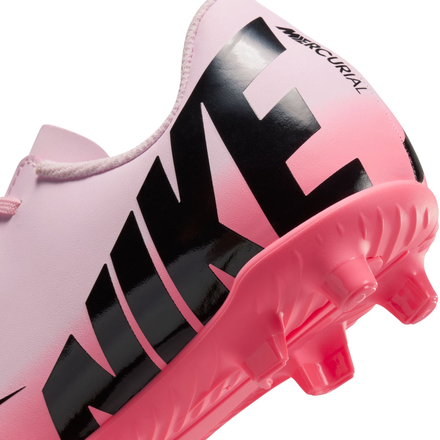 Nike Junior Mercurial Vapor 15 Club FG/MG Firm Ground Soccer Cleat - Pink Foam/Black