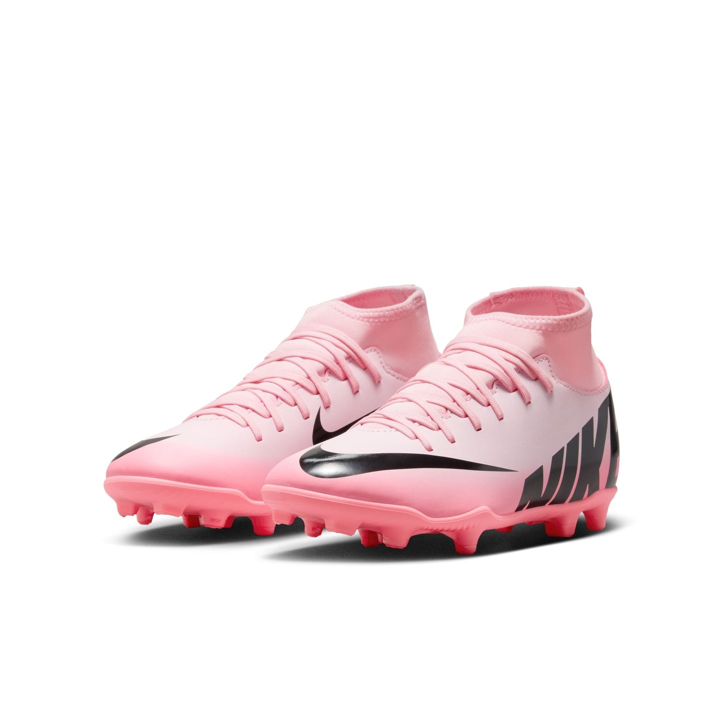 Nike Junior Mercurial Superfly 9 Club FG Firm ground Soccer Cleat - Pink Foam/Black