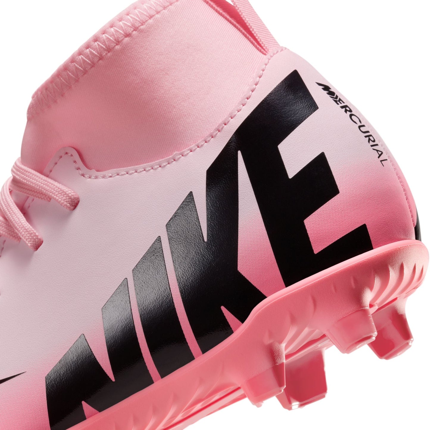 Nike Junior Mercurial Superfly 9 Club FG Firm ground Soccer Cleat - Pink Foam/Black