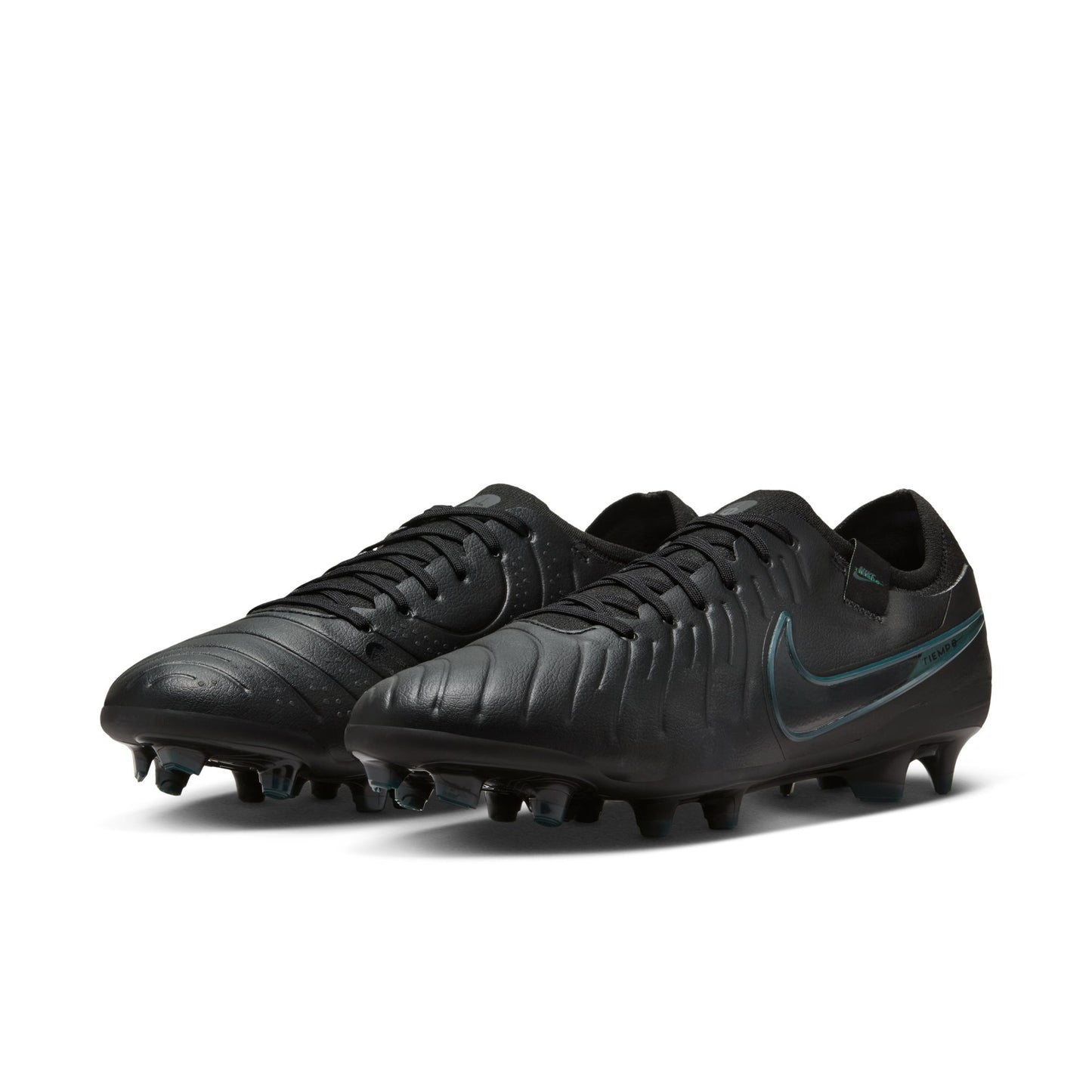 Nike Tiempo Legend 10 Pro FG Firm Ground Soccer Cleat - Black/Deep-Jungle/Black