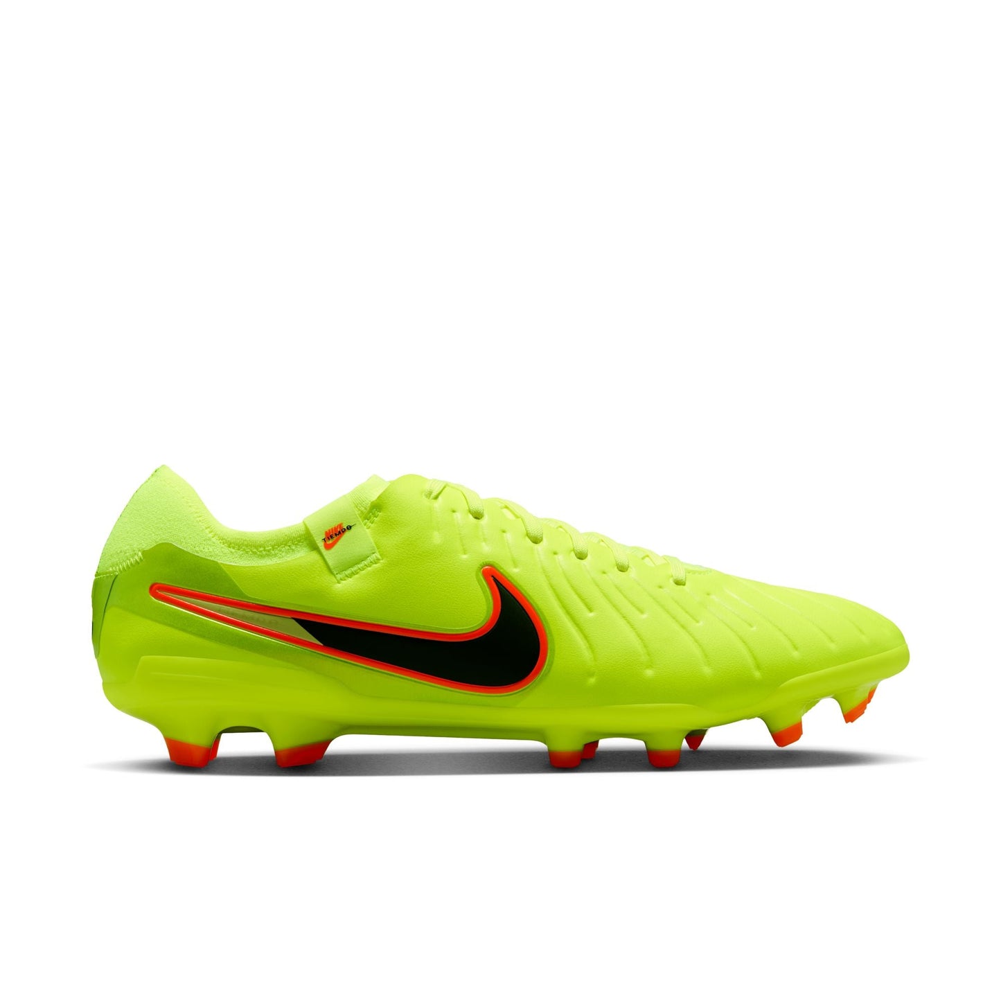 Nike Tiempo Legend 10 Pro FG Firm Ground Soccer Cleat - Volt/ Black
