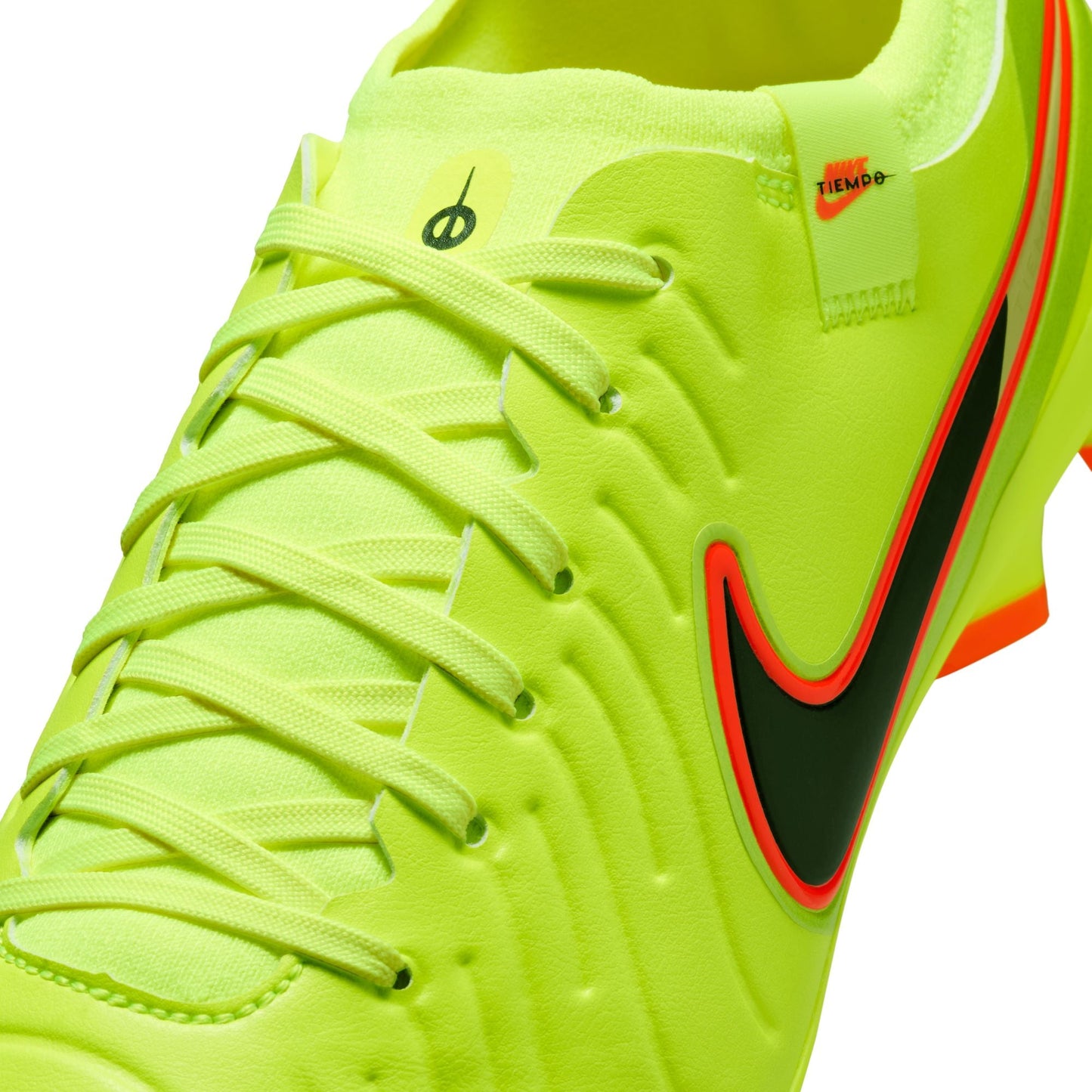 Nike Tiempo Legend 10 Pro FG Firm Ground Soccer Cleat - Volt/ Black