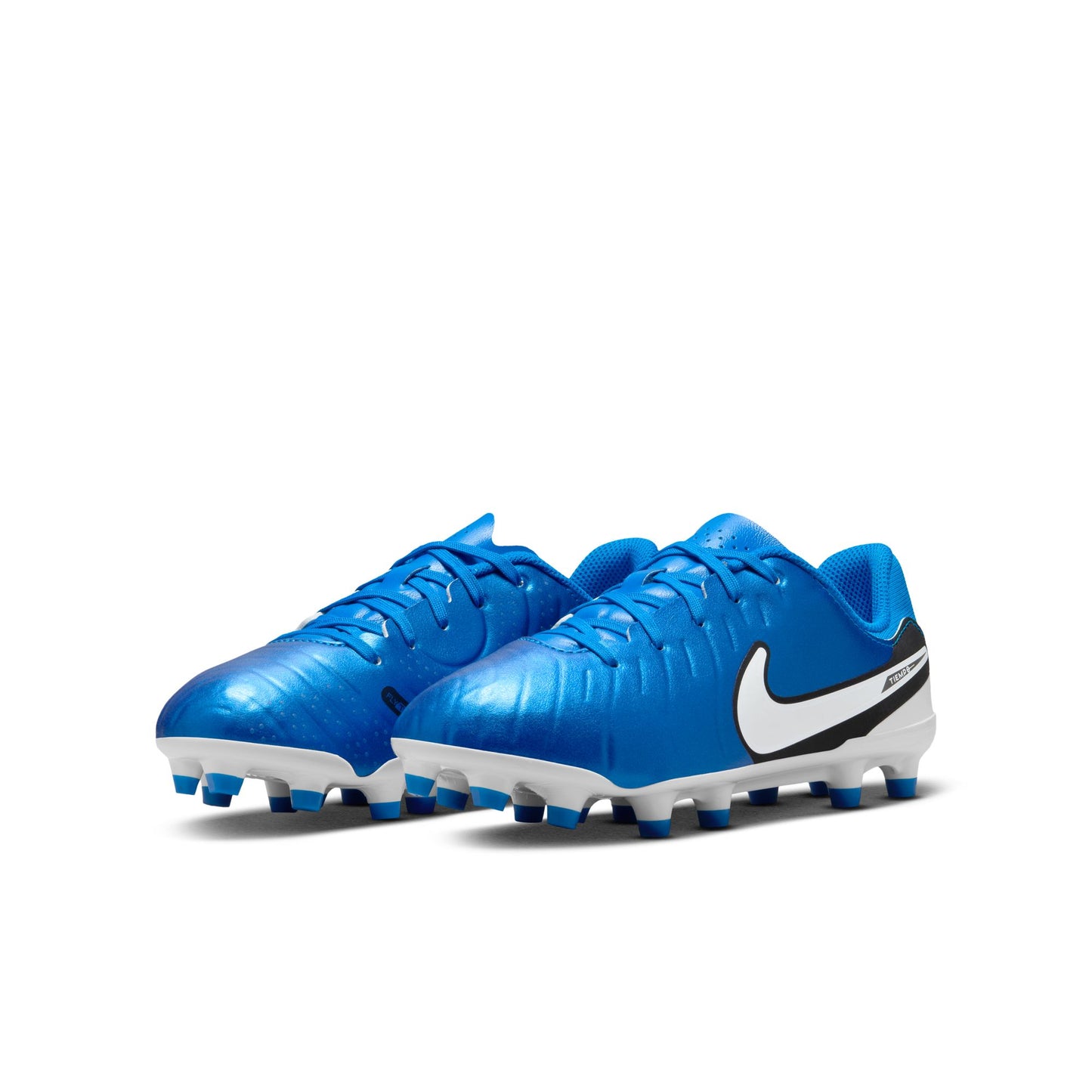 Nike Junior Tiempo Legend 10 Academy FG Firm Ground Soccer Cleat - Soar Blue/White/Black