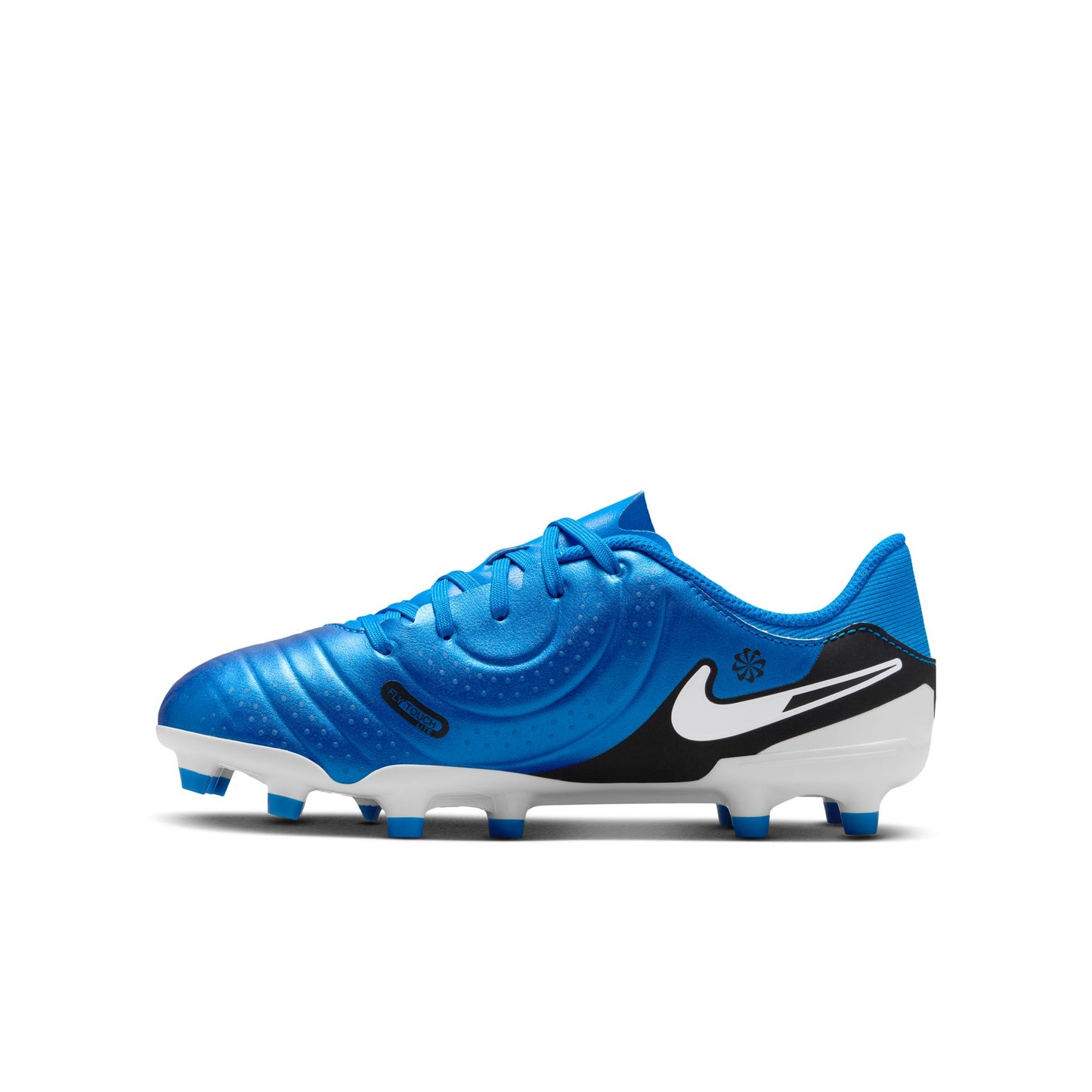 Nike Junior Tiempo Legend 10 Academy FG Firm Ground Soccer Cleat - Soar Blue/White/Black