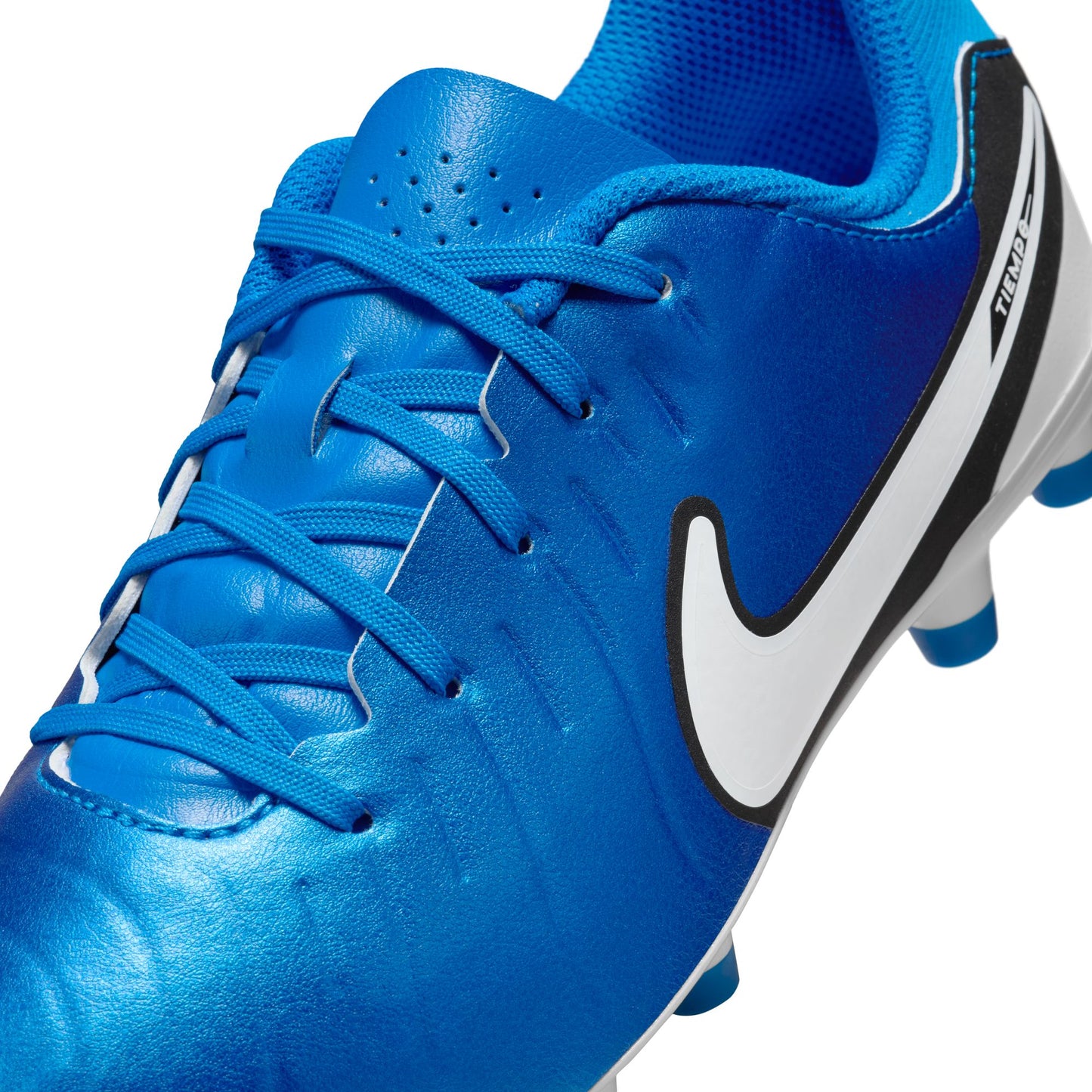 Nike Junior Tiempo Legend 10 Academy FG Firm Ground Soccer Cleat - Soar Blue/White/Black