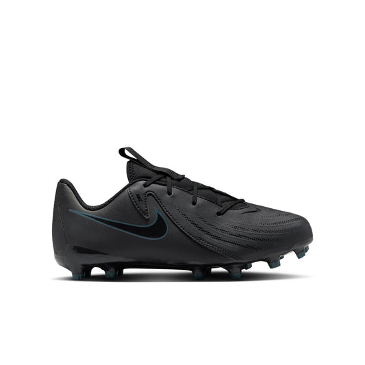 Nike Junior Phantom GX 2 Academy FG Firm Ground Soccer Cleat - Black/Deep Jungle