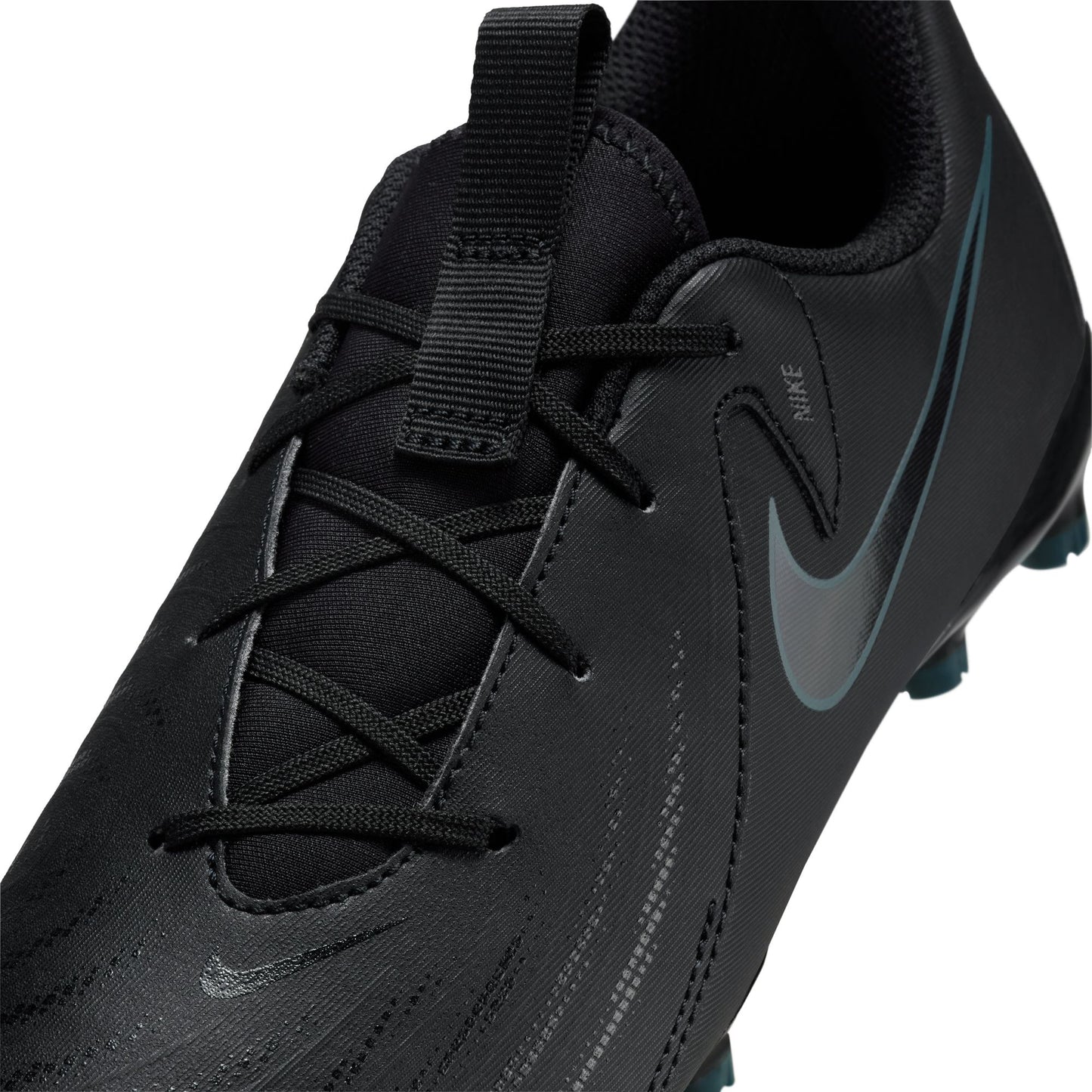 Nike Junior Phantom GX 2 Academy FG Firm Ground Soccer Cleat - Black/Deep Jungle