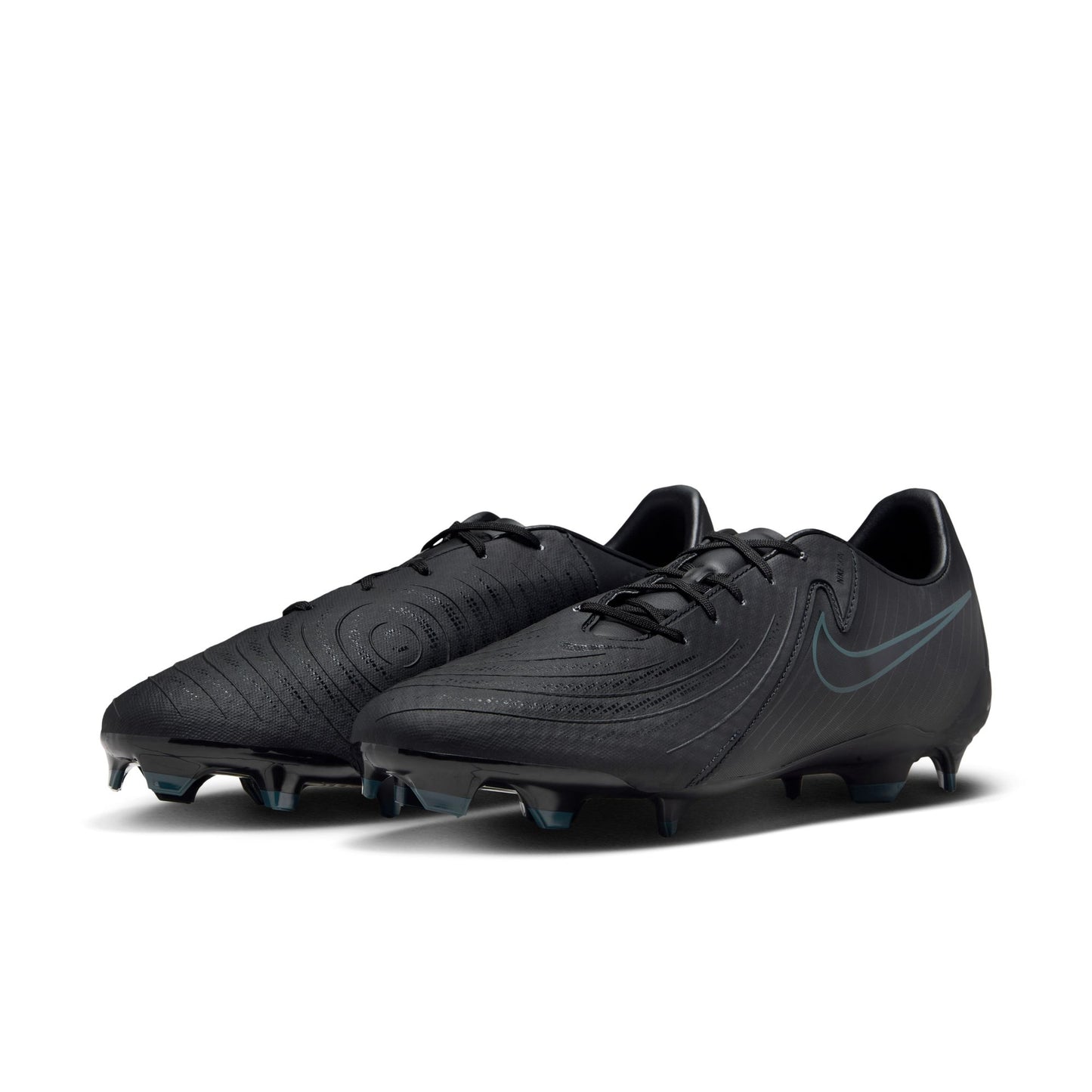 Nike Phantom GX 2 Academy FG Firm Ground Soccer Cleat - Black/Deep-Jungle/Black