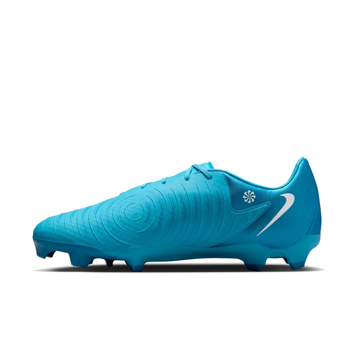 Nike Phantom GX 2 Academy FG Firm Ground Soccer Cleat - Blue Fury/White