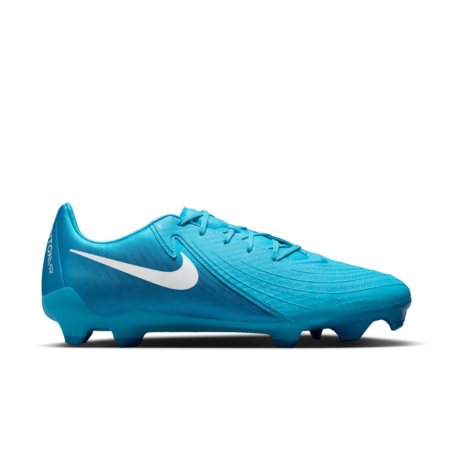 Nike Phantom GX 2 Academy FG Firm Ground Soccer Cleat - Blue Fury/White