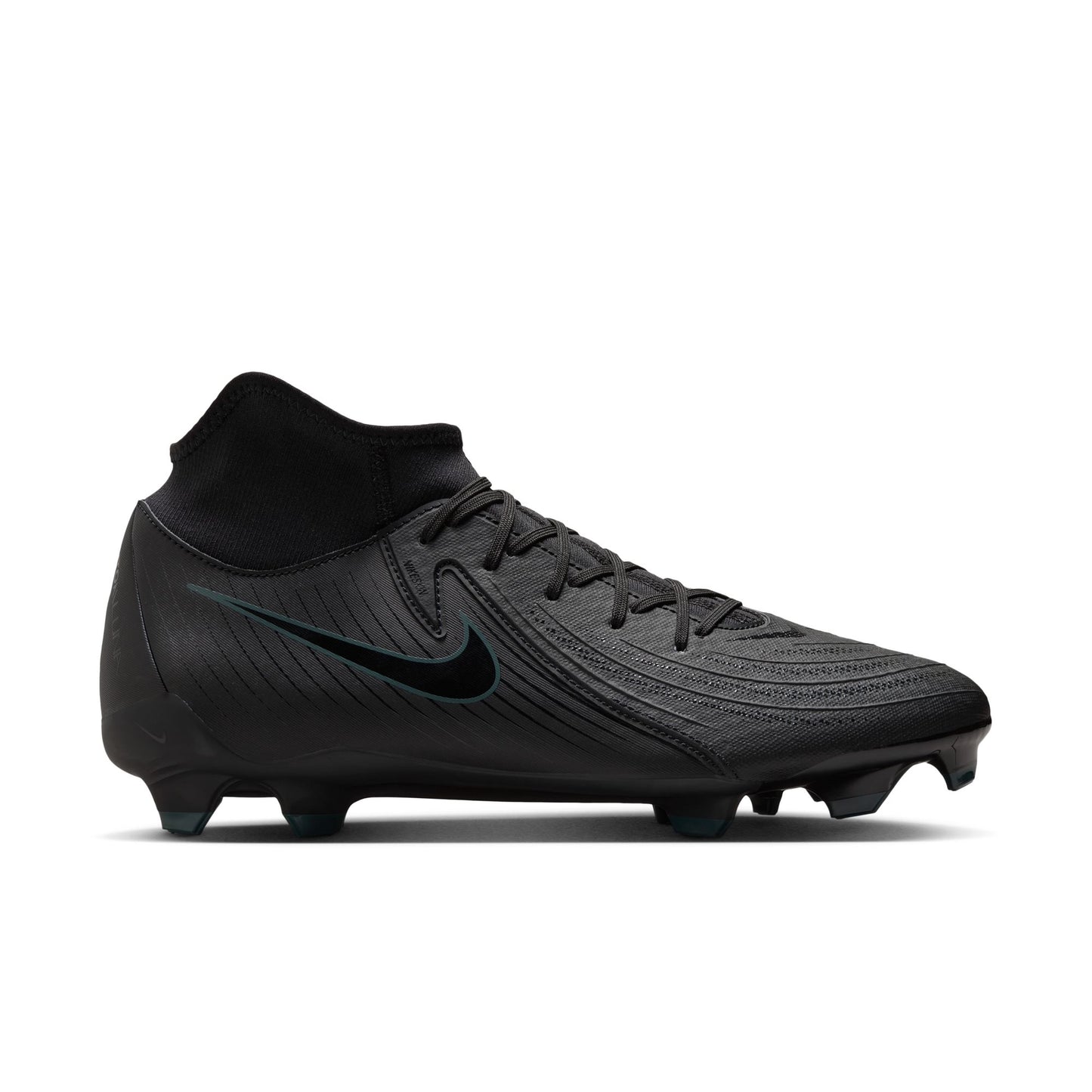 Nike Phantom Luna 2 Academy FG Firm Ground Soccer Cleat - Black/Black Deep-Jungle