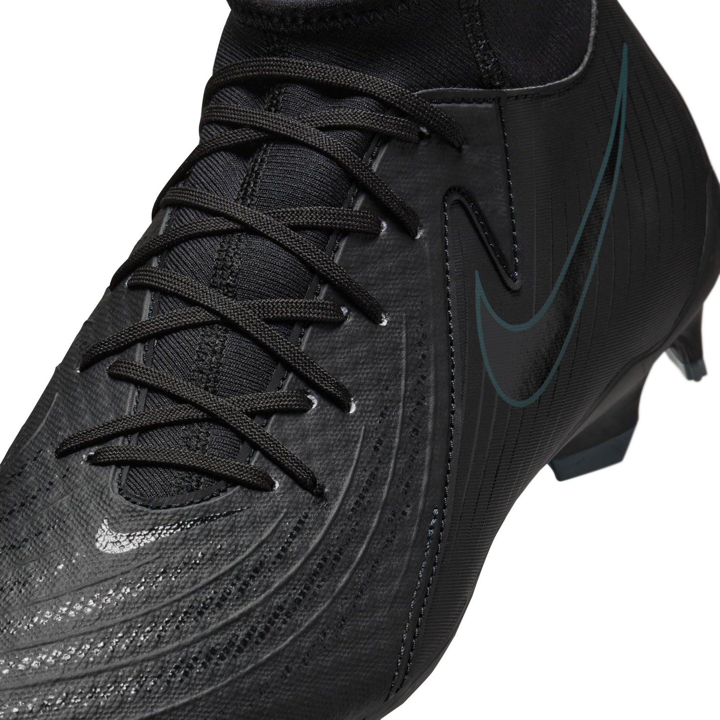 Nike Phantom Luna 2 Academy FG Firm Ground Soccer Cleat - Black/Black Deep-Jungle