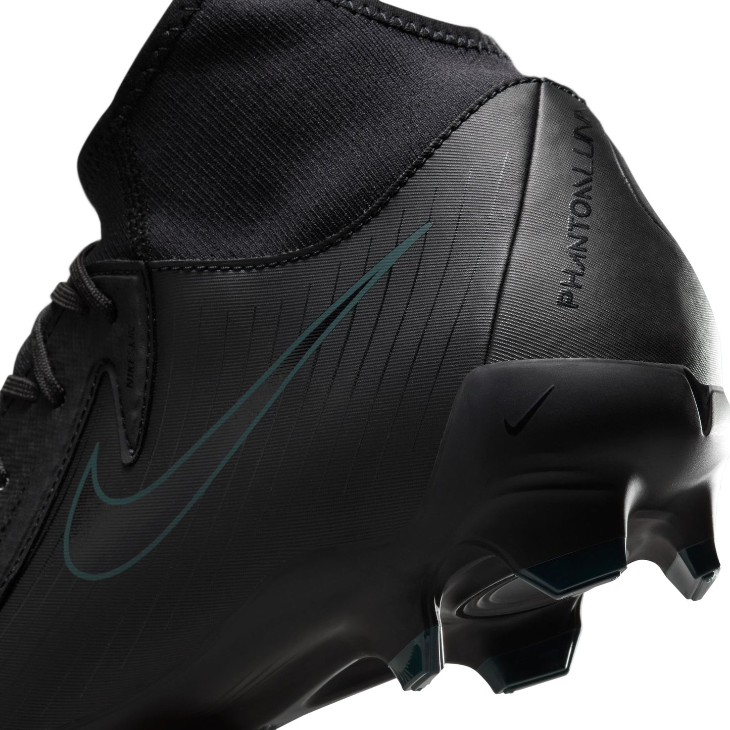 Nike Phantom Luna 2 Academy FG Firm Ground Soccer Cleat - Black/Black Deep-Jungle