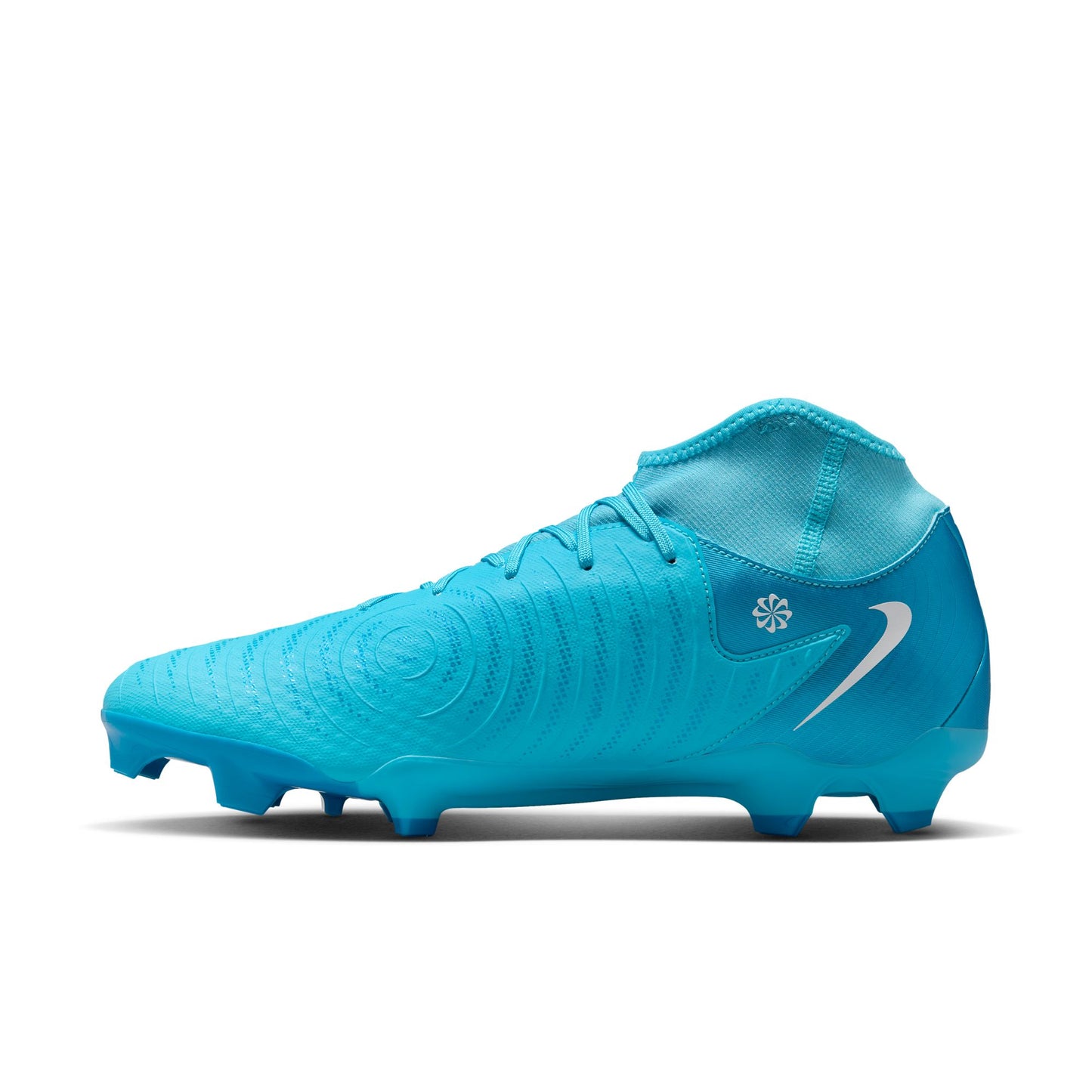 Nike Phantom Luna 2 Academy FG Firm Ground Soccer Cleat - Blue Fury/White