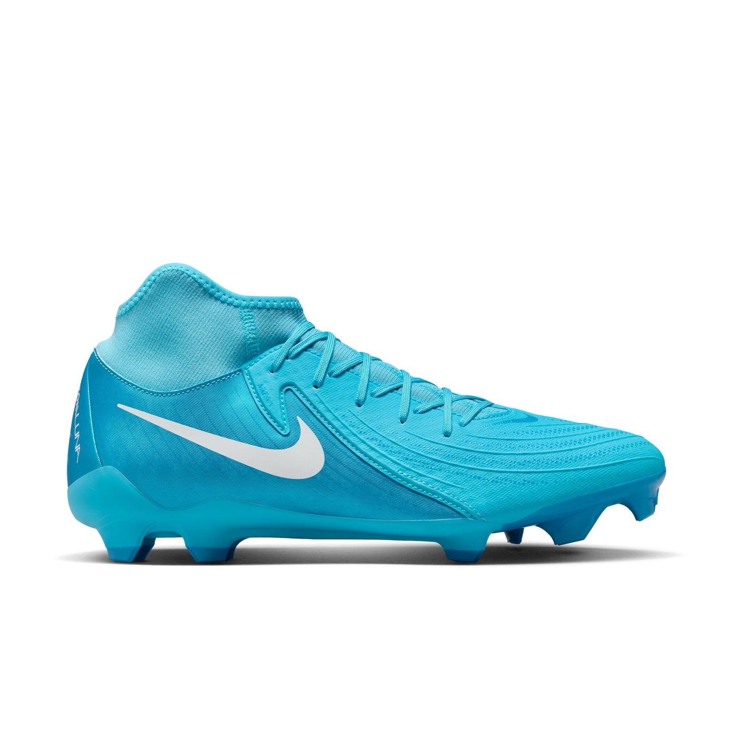 Nike Phantom Luna 2 Academy FG Firm Ground Soccer Cleat - Blue Fury/White