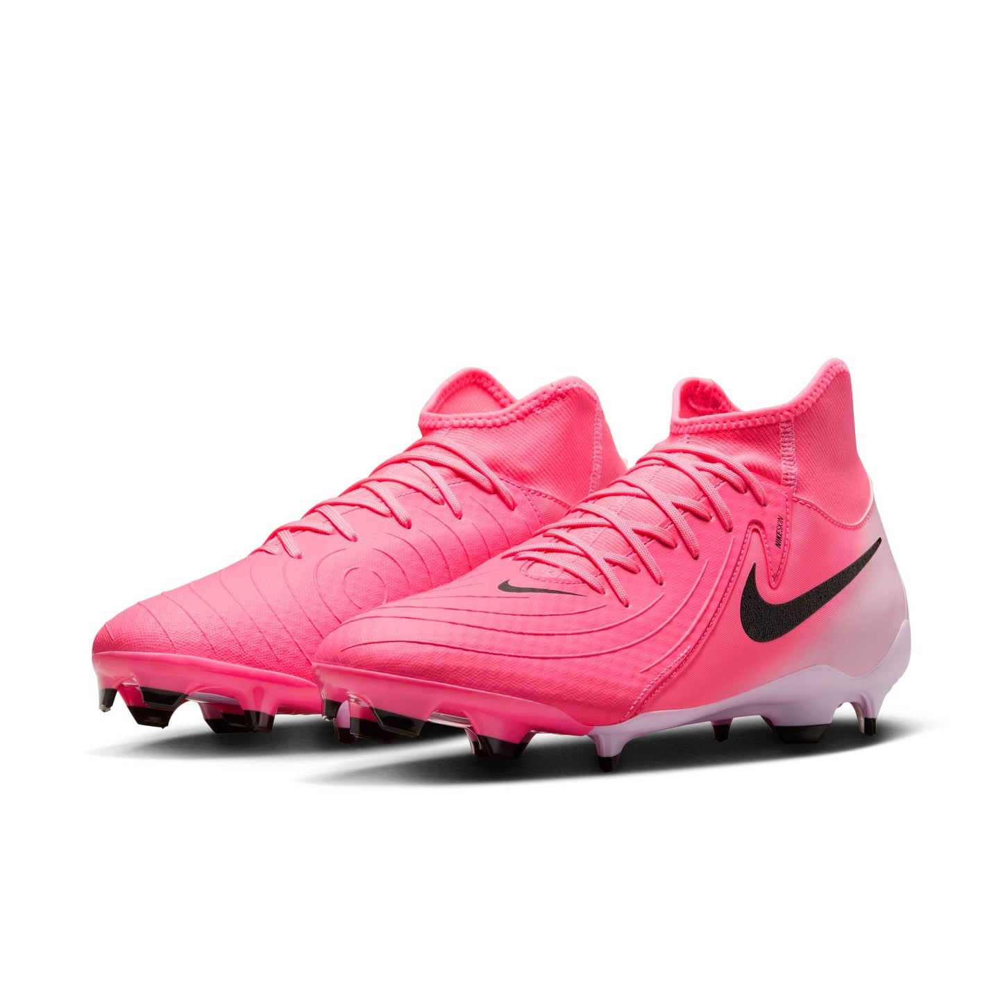 Nike Phantom Luna 2 Academy FG Firm Ground Soccer Cleat - Sunset Pulse/Black