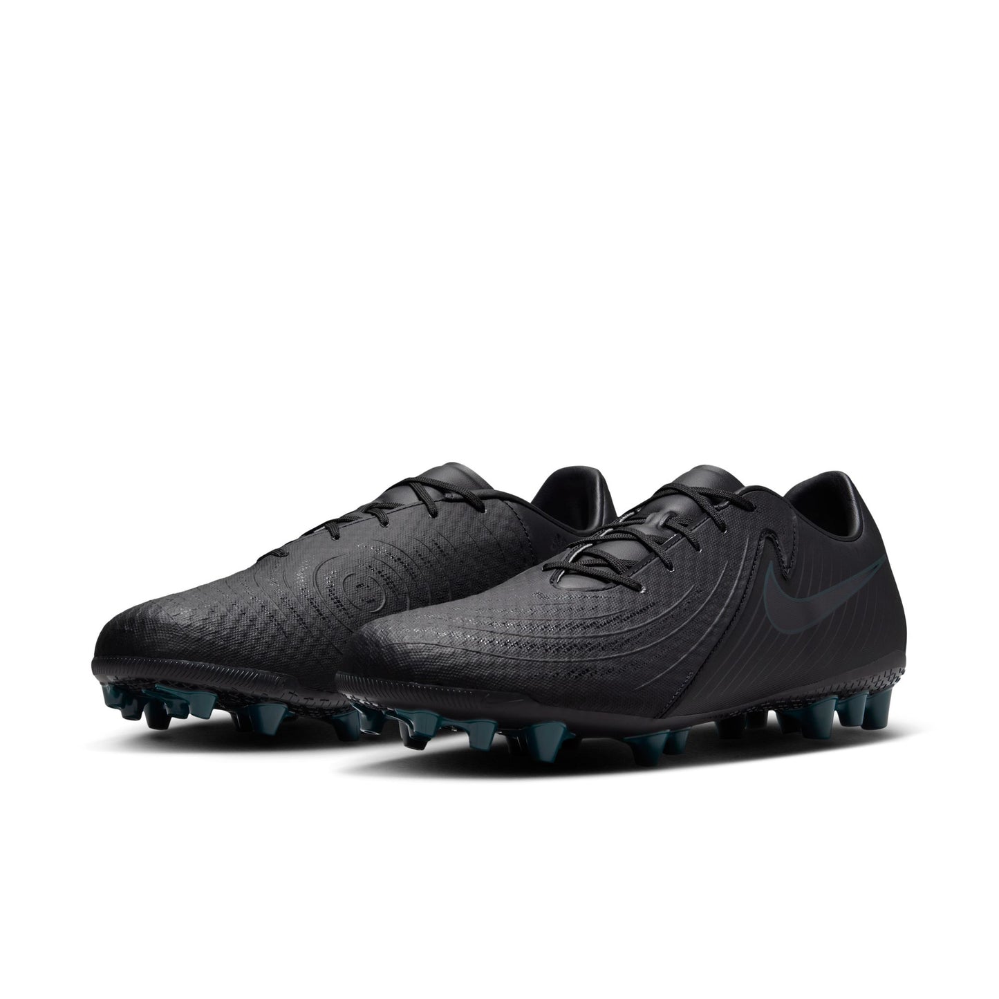 Nike Phantom GX 2 Academy AG Artificial Grass Soccer Cleat - Black/Deep-Jungle