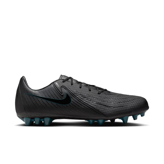 Nike Phantom GX 2 Academy AG Artificial Grass Soccer Cleat - Black/Deep-Jungle