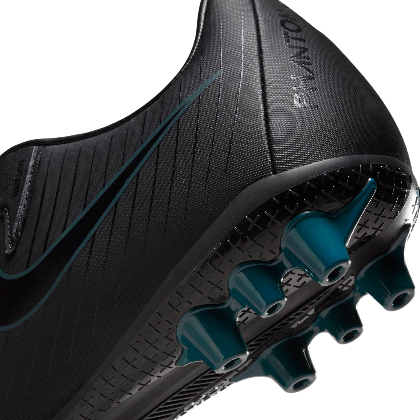 Nike Phantom GX 2 Academy AG Artificial Grass Soccer Cleat - Black/Deep-Jungle