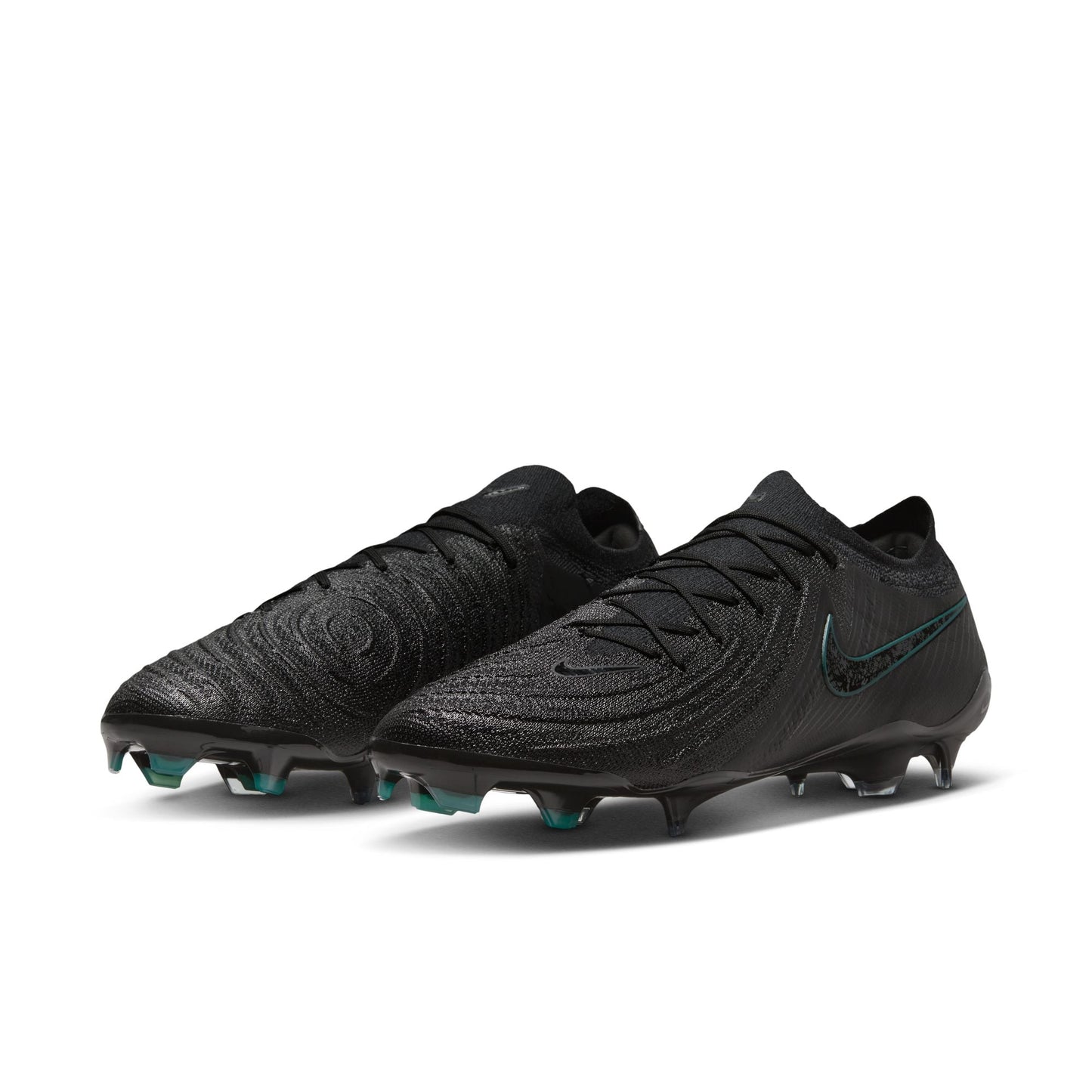 Nike Phantom GX 2 Elite FG Firm Ground Soccer Cleat - Black/Black-Deep Jungle