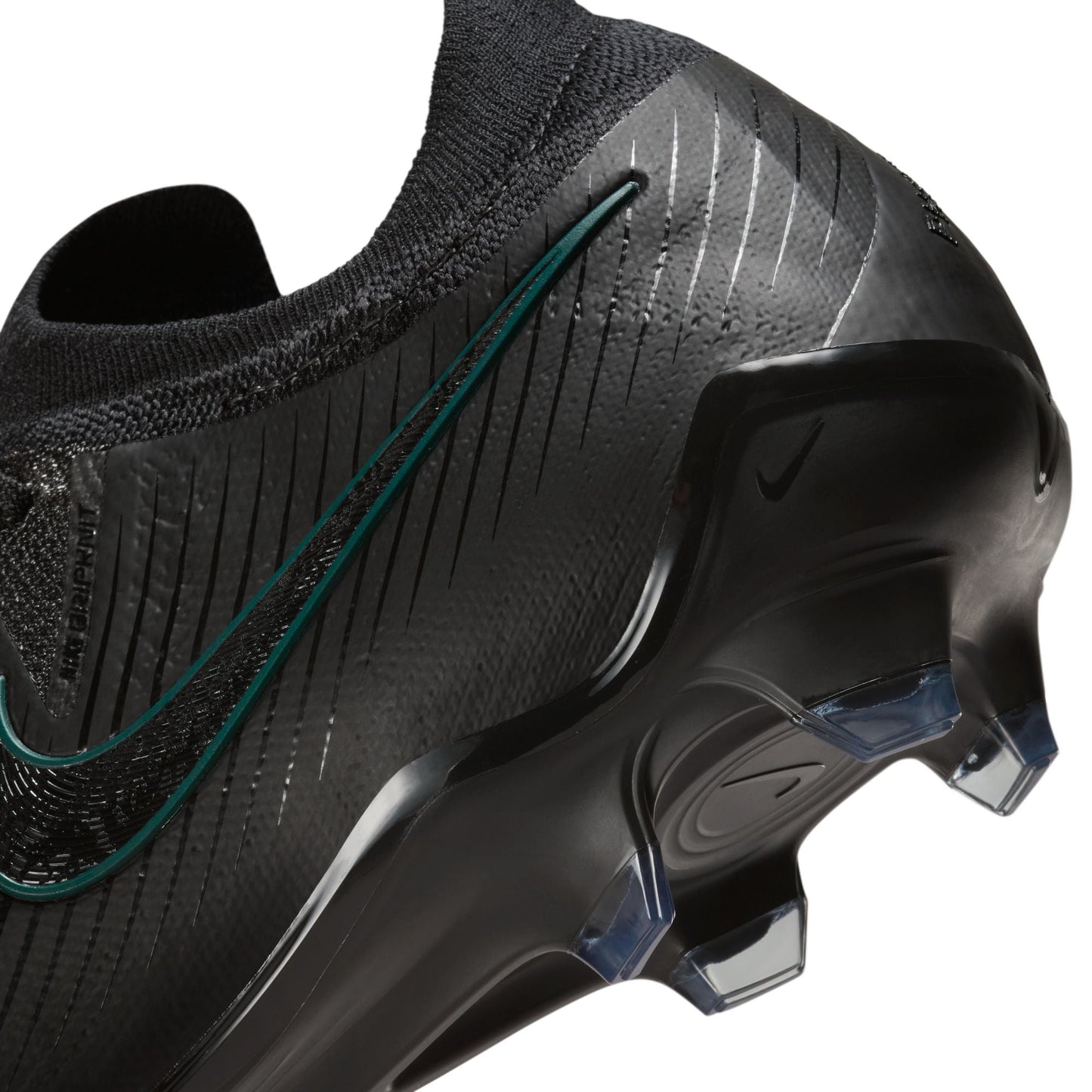 Nike Phantom GX 2 Elite FG Firm Ground Soccer Cleat - Black/Black-Deep Jungle