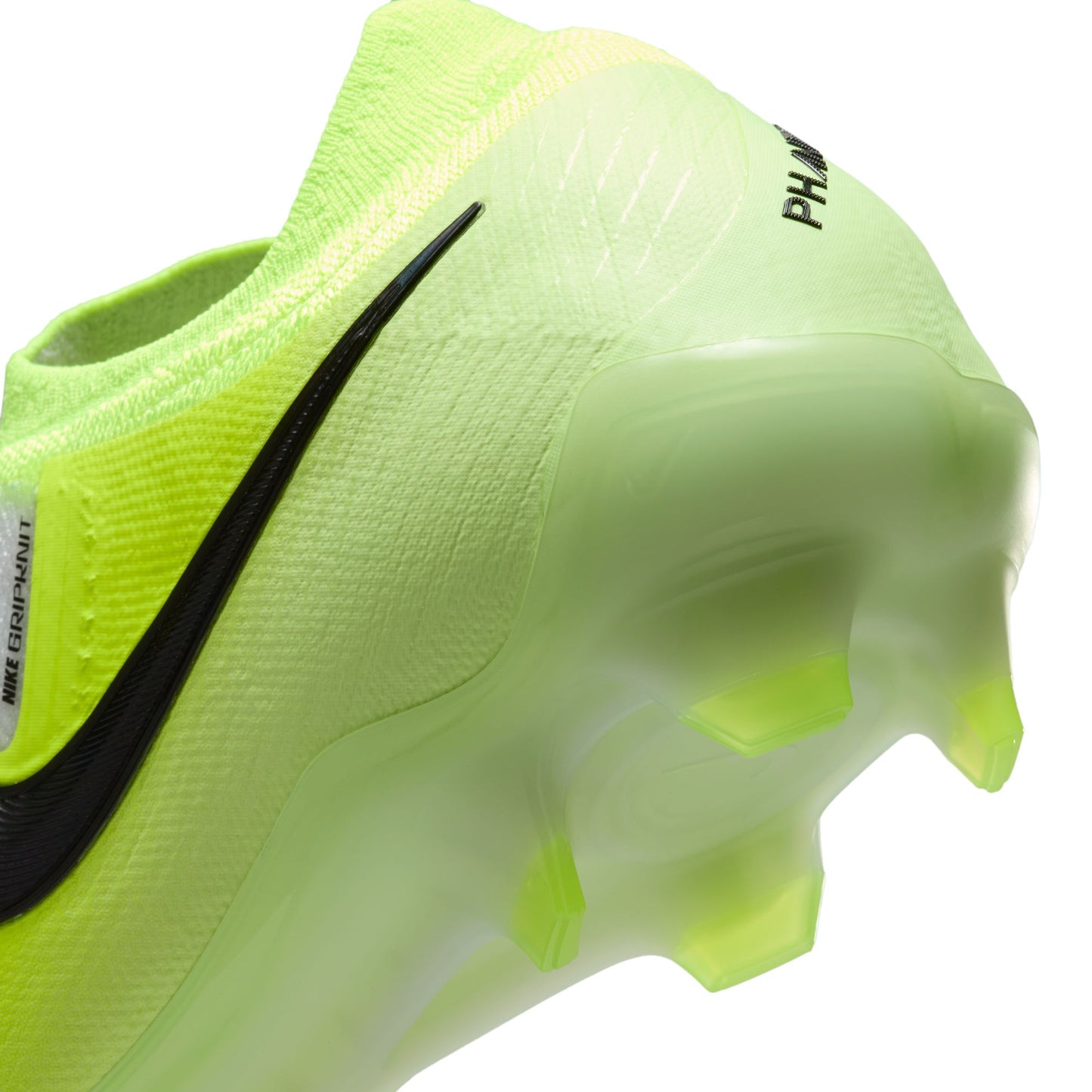 Nike Phantom GX 2 Elite FG Firm Ground Soccer Cleat - Metallic Silver/Black/Volt