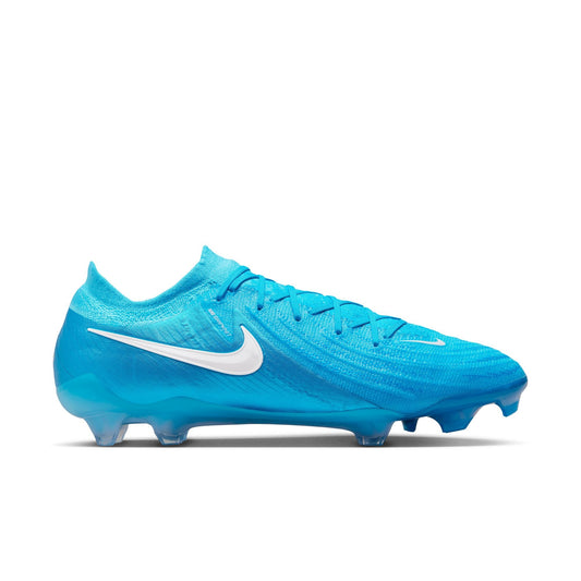 Nike Phantom GX 2 Elite FG Firm Ground Soccer Cleat - Blue Fury/White