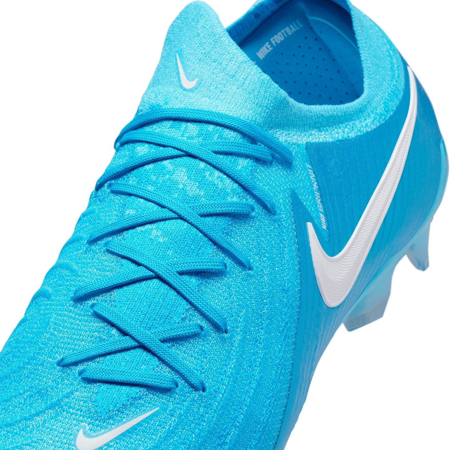 Nike Phantom GX 2 Elite FG Firm Ground Soccer Cleat - Blue Fury/White