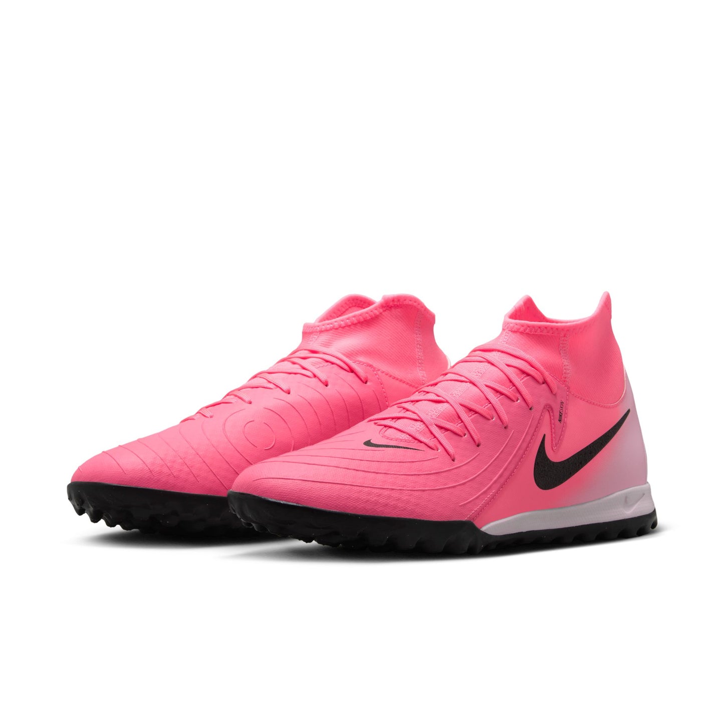 Nike Phantom Luna II Academy TF Turf Soccer Cleat - Pink Foam/Black