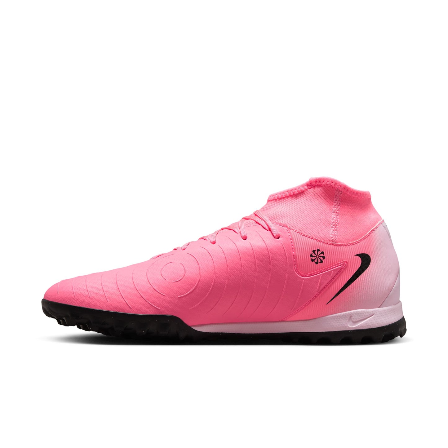 Nike Phantom Luna II Academy TF Turf Soccer Cleat - Pink Foam/Black