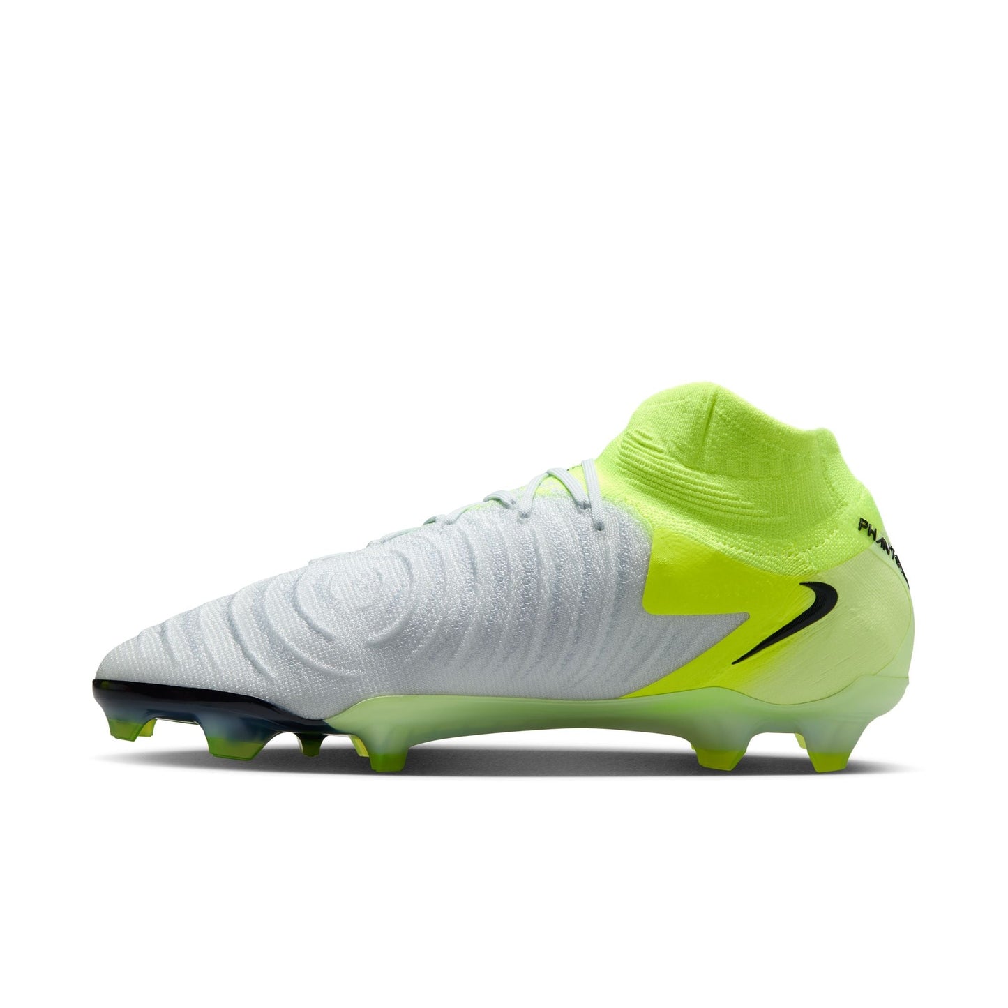 Nike Phantom Luna II Elite FG Firm Ground Soccer Cleat - Metallic Silver/Black/Volt