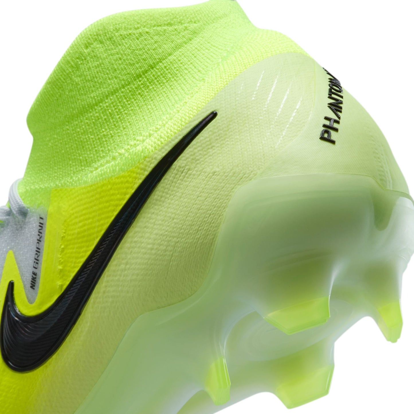 Nike Phantom Luna II Elite FG Firm Ground Soccer Cleat - Metallic Silver/Black/Volt