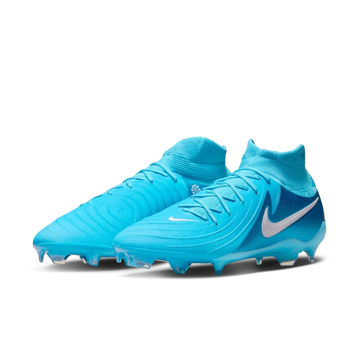 Nike Phantom Luna II Pro FG Firm Ground Soccer Cleat - Blue Fury/White