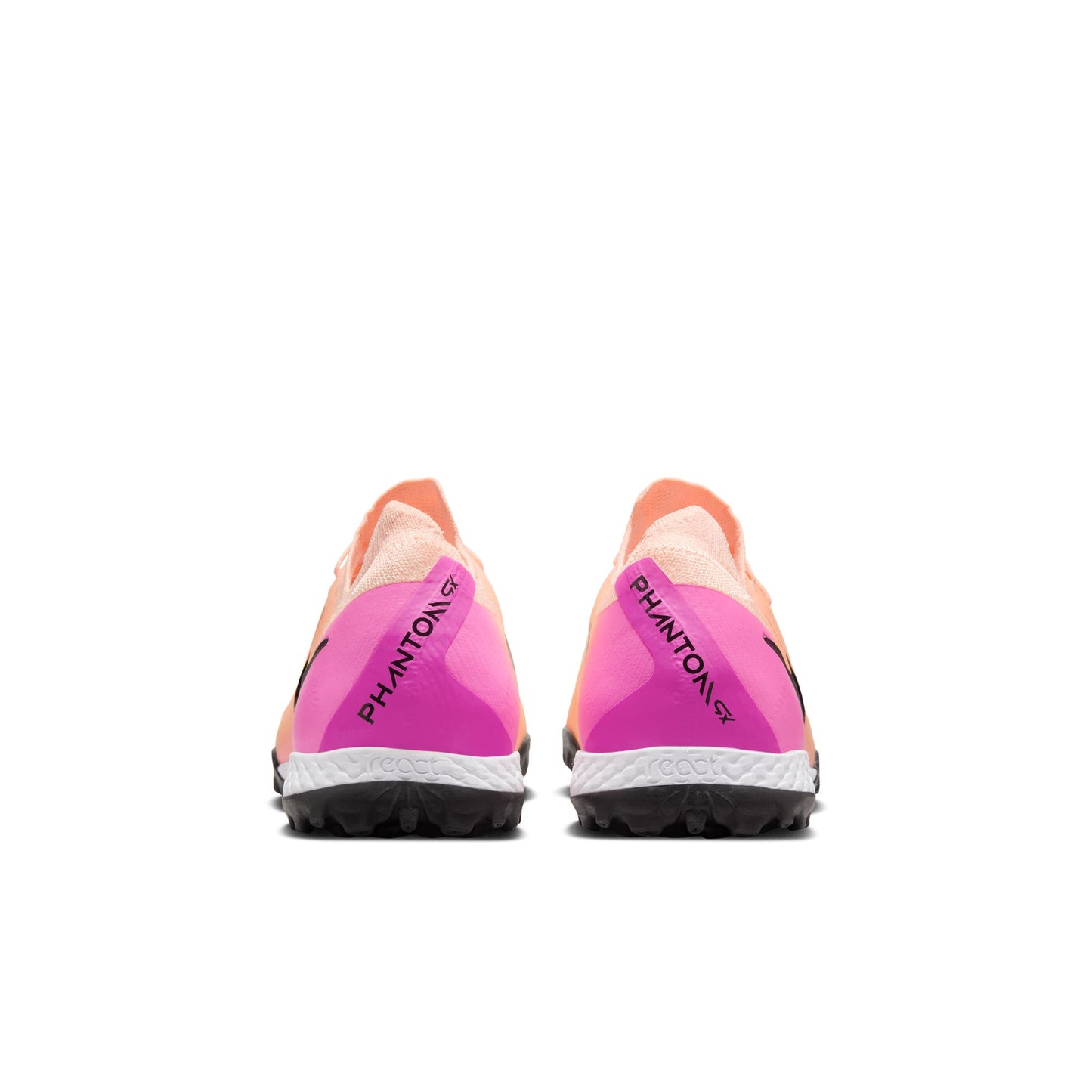 Nike Phantom GX 2 Pro TF Turf Soccer Cleat - Crimson Tint/Black/Pink-Blast