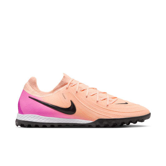 Nike Phantom GX 2 Pro TF Turf Soccer Cleat - Crimson Tint/Black/Pink-Blast