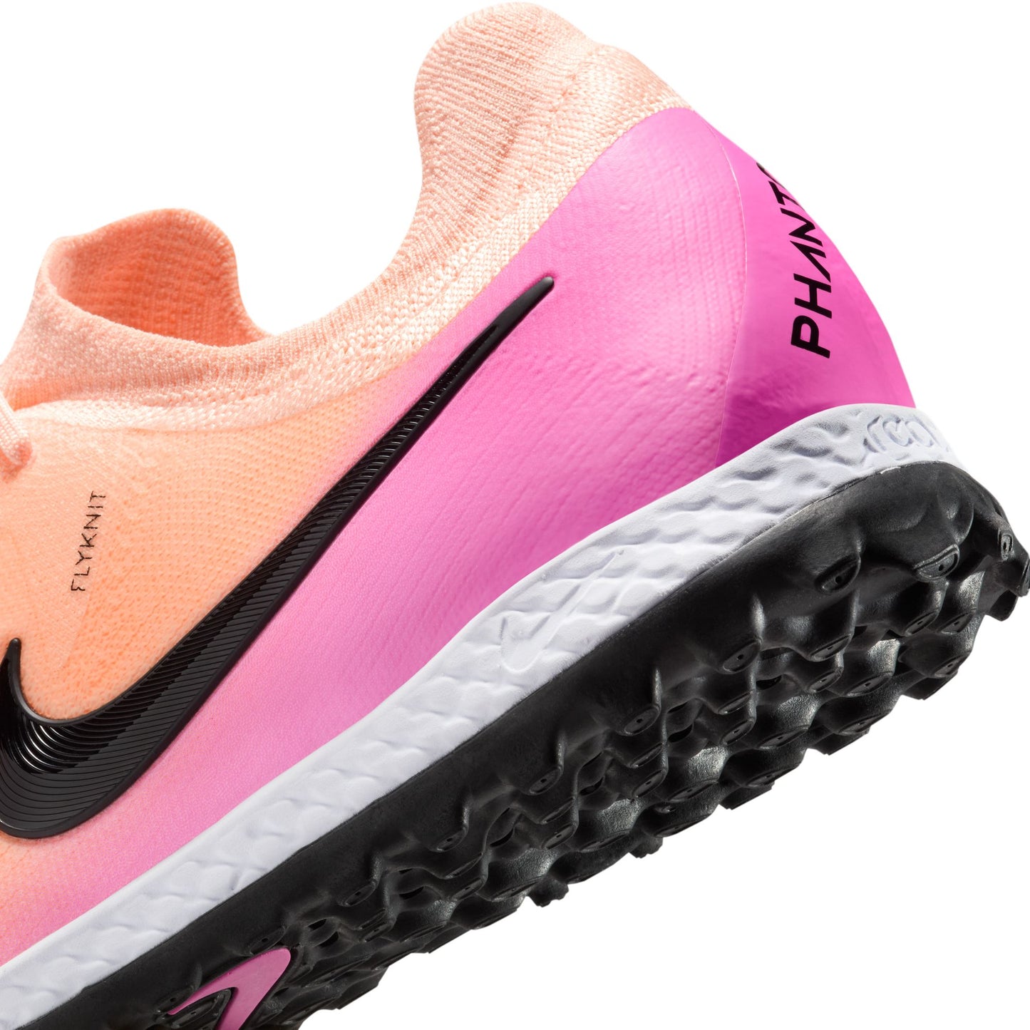 Nike Phantom GX 2 Pro TF Turf Soccer Cleat - Crimson Tint/Black/Pink-Blast