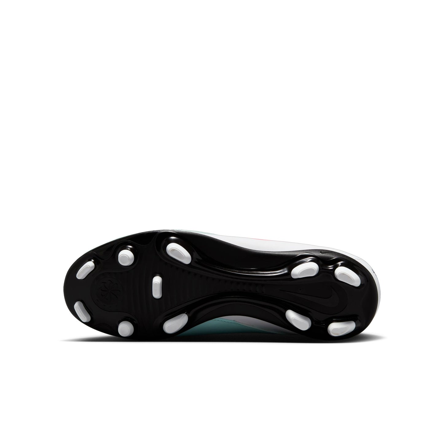 Nike Junior Phantom Luna II Club FG/MG Firm Ground Soccer Cleat - Mint/Atomic Red-Off Noir