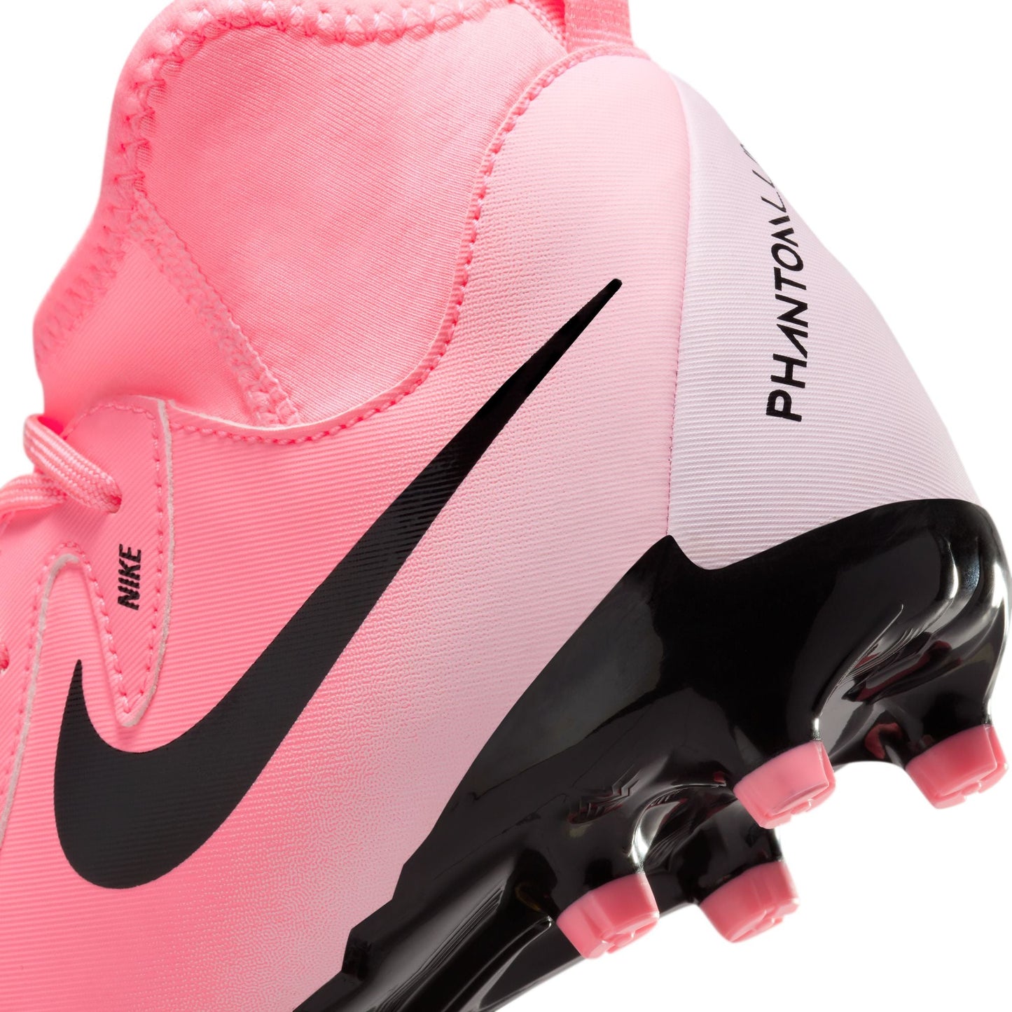 Nike Junior Phantom Luna 2 Academy FG Firm Ground Soccer Cleat - Sunset Pulse/Black