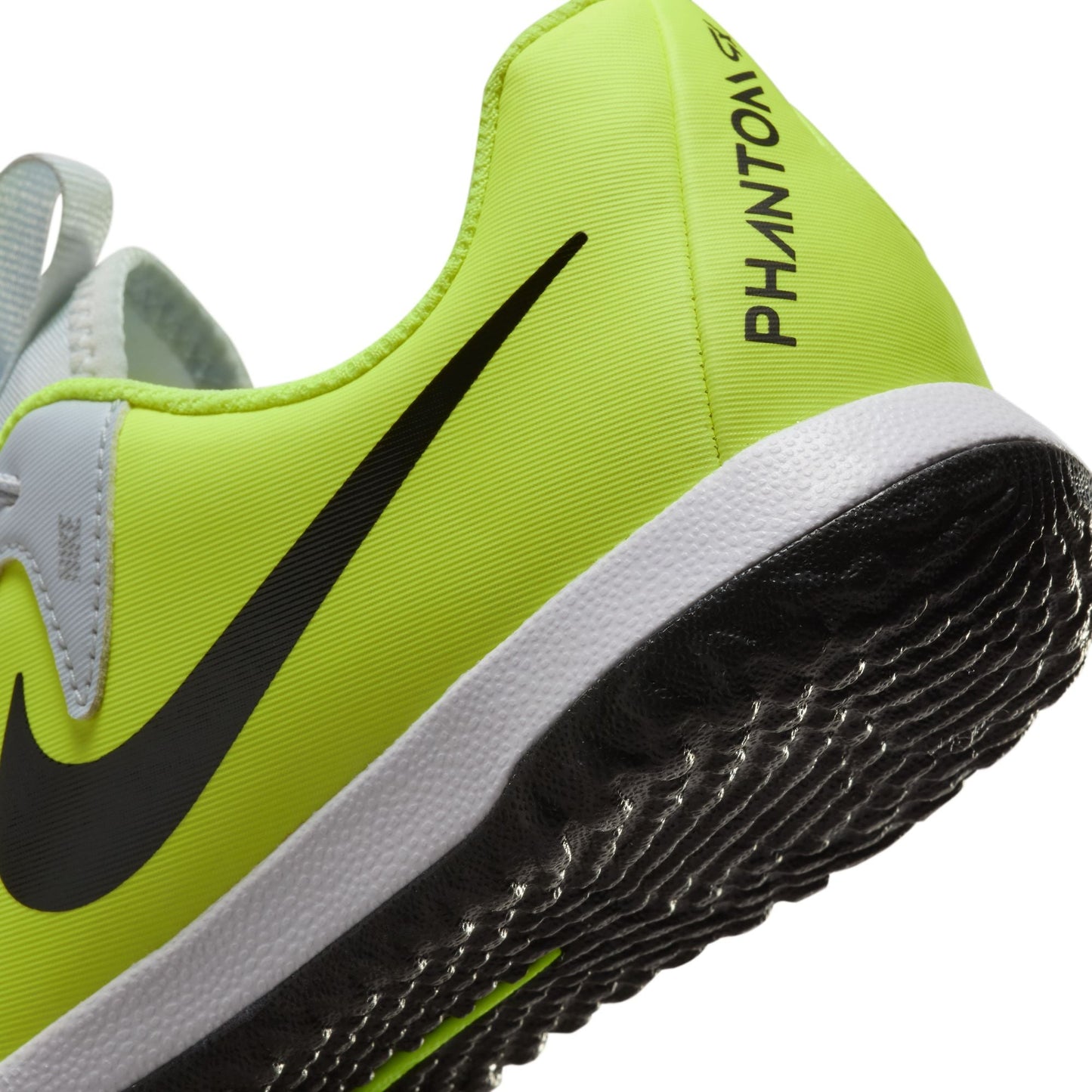 Nike Junior Phantom GX 2 Academy IC Soccer Shoe - Metallic Silver/Black/Volt