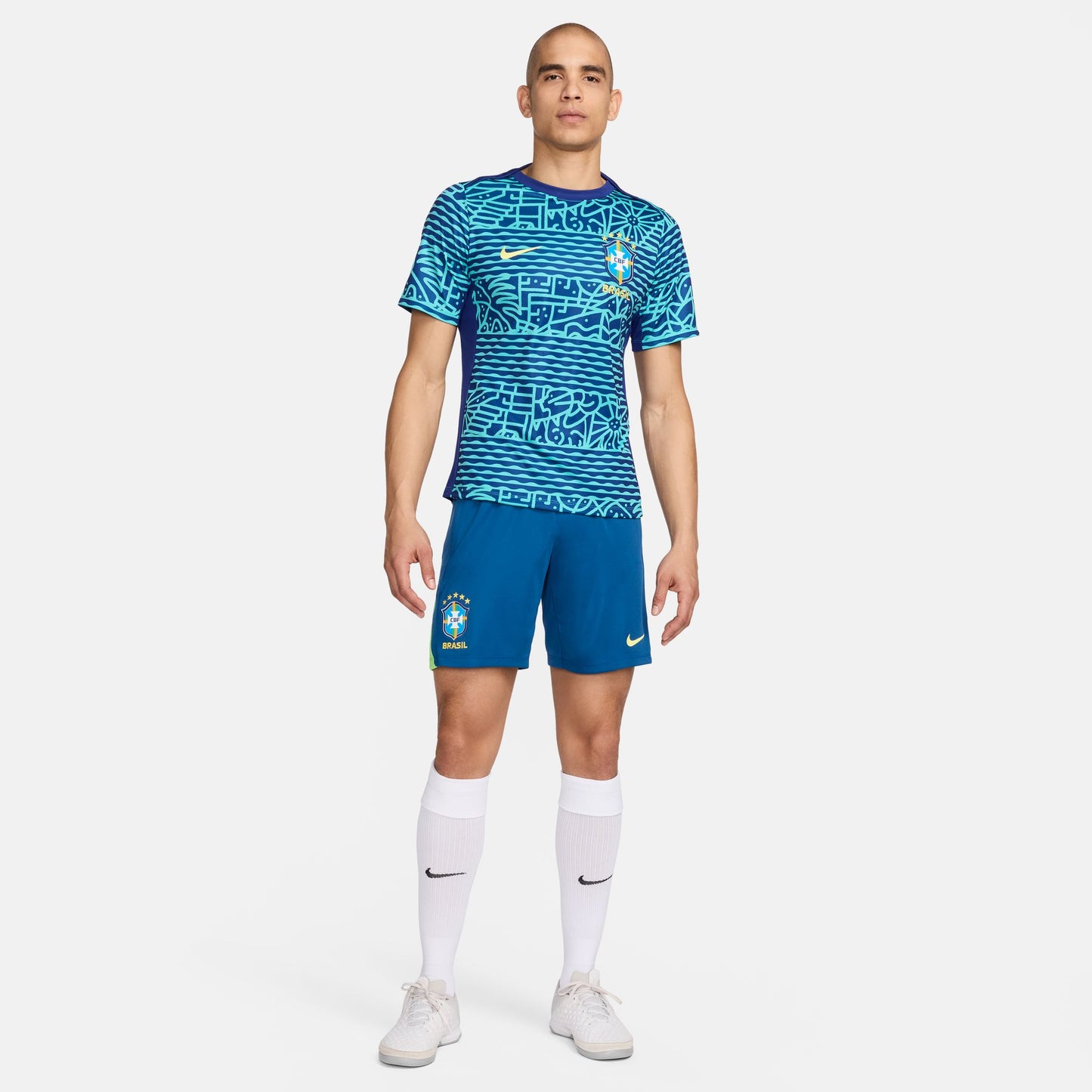 Men's Nike Brazil Academy Pro 2024 Training Jersey