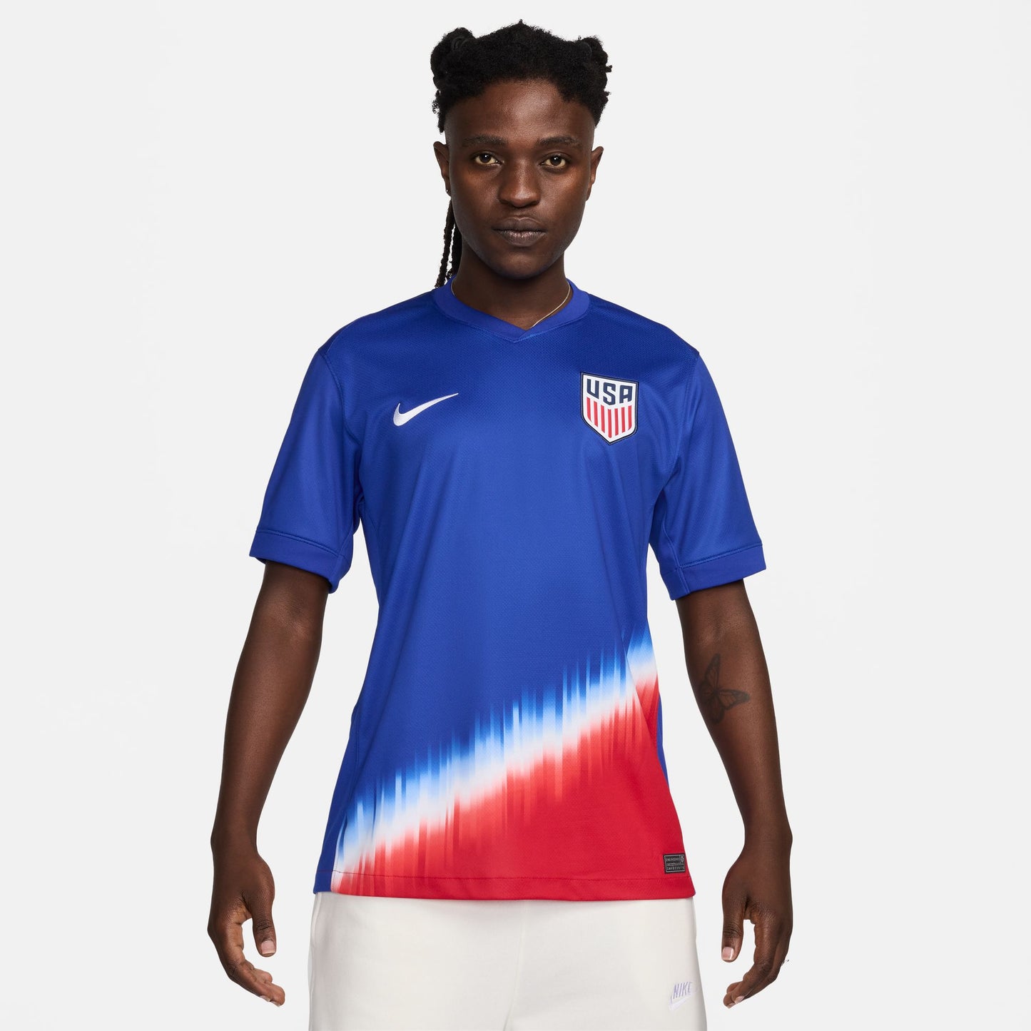 Men's Replica Nike Dri-FIT Soccer USA 2024 Away Jersey