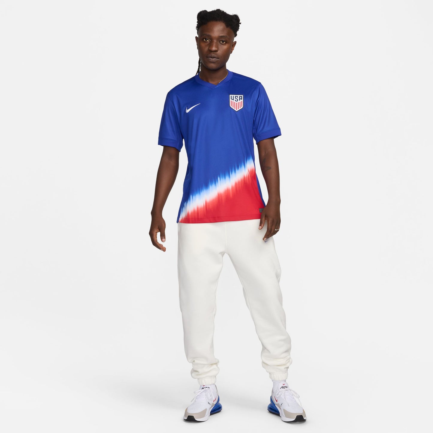 Men's Replica Nike Dri-FIT Soccer USA 2024 Away Jersey