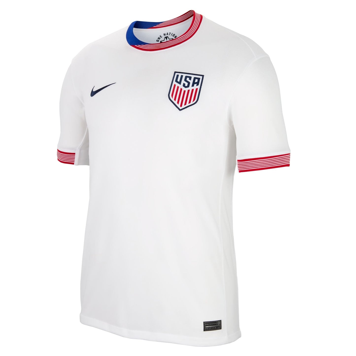 Women's Replica Nike Dri-FIT Soccer USA 2024 Home Jersey