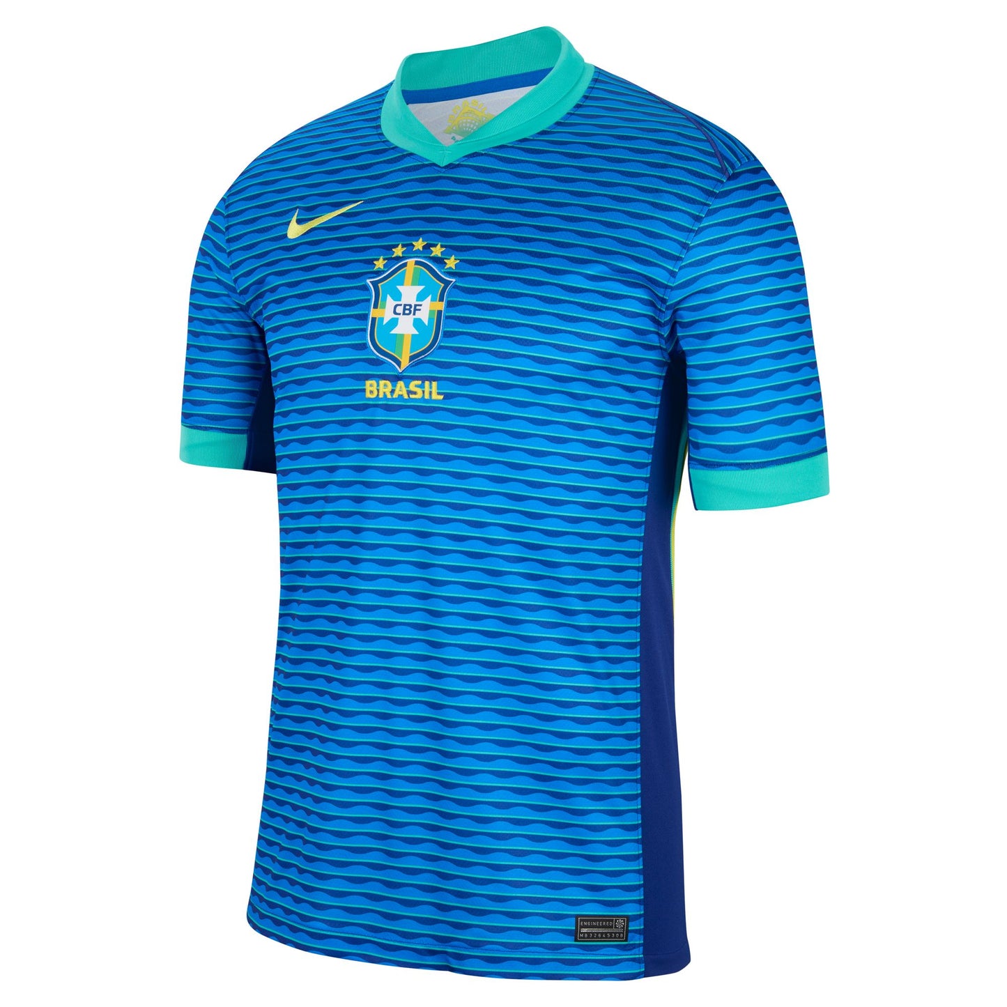 Men's Replica Nike Dri-FIT Soccer Brazil 2024 Away Jersey