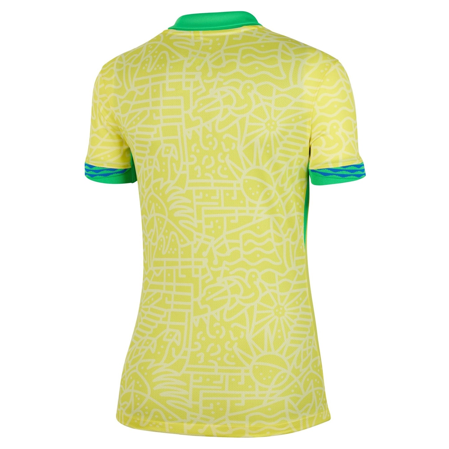 Men's Replica Nike Dri-FIT Soccer Brazil 2024 Home Jersey