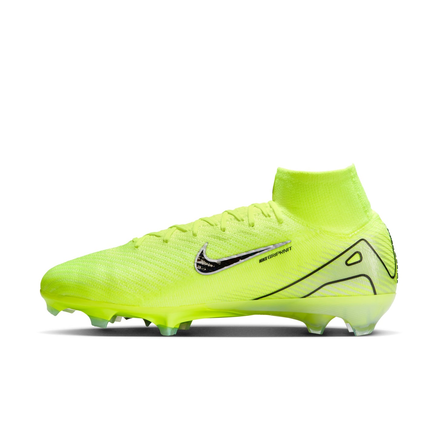 Nike Mercurial Superfly 10 Elite FG Firm Ground Soccer Cleat - Volt/Black