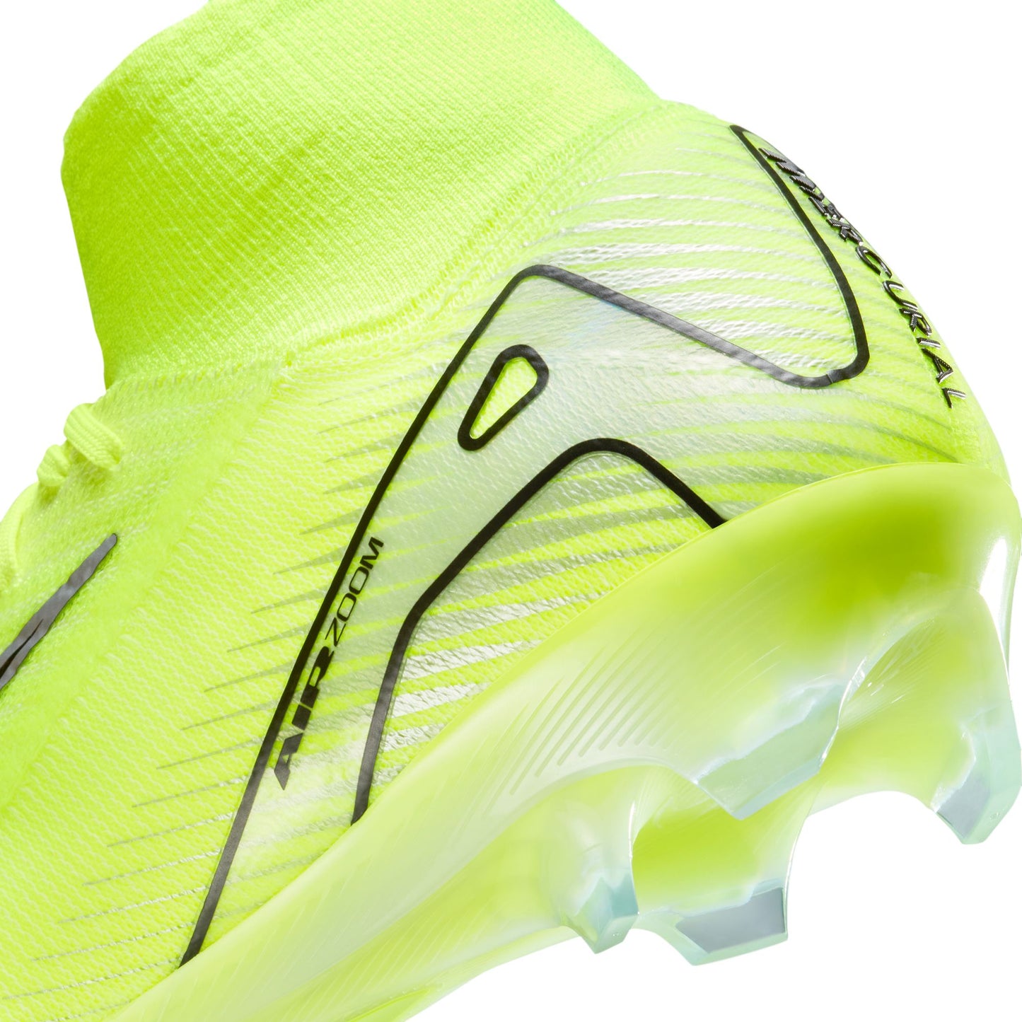 Nike Mercurial Superfly 10 Elite FG Firm Ground Soccer Cleat - Volt/Black